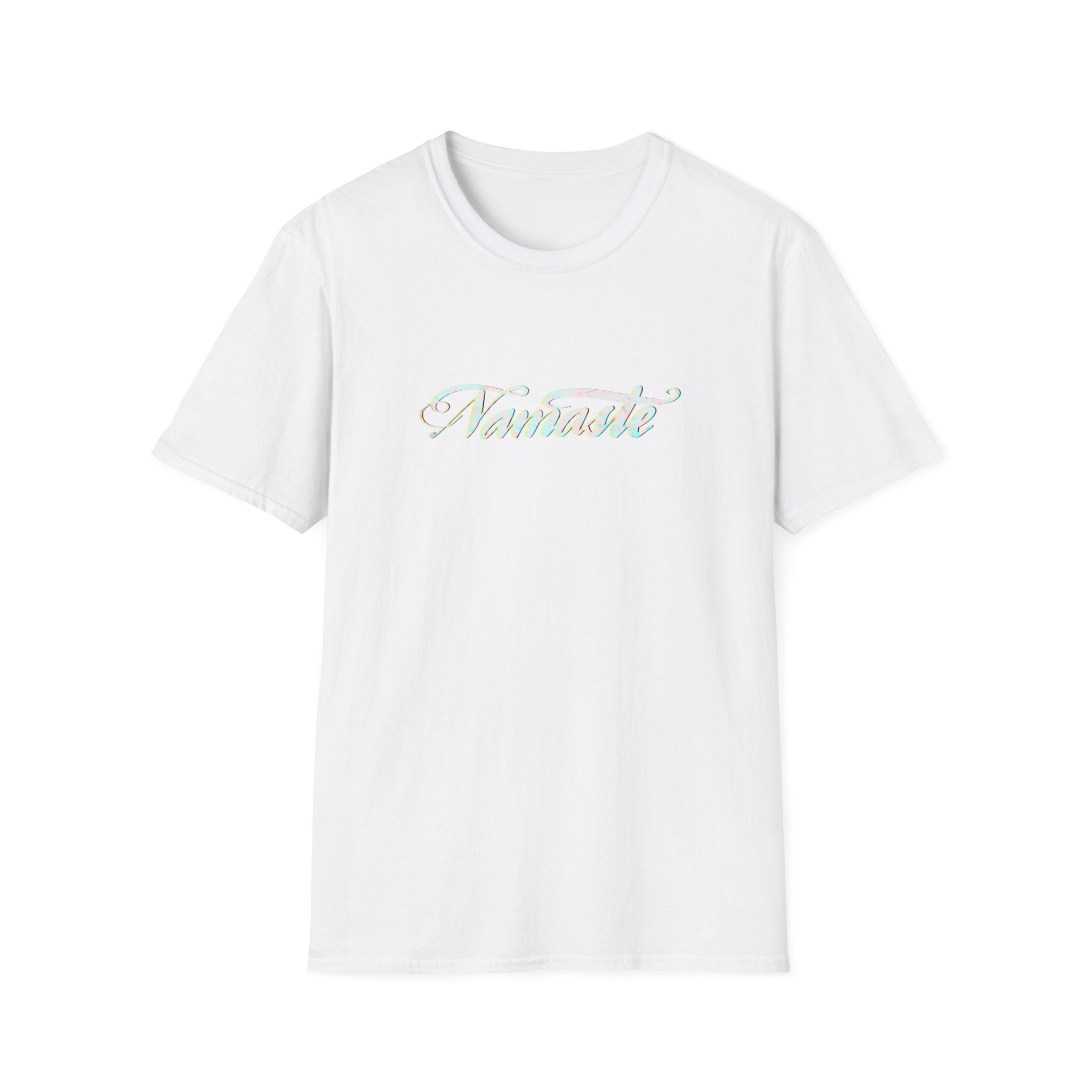 Unisex Namaste Softstyle T-Shirt - Relaxed Vibe for Yoga Lovers
