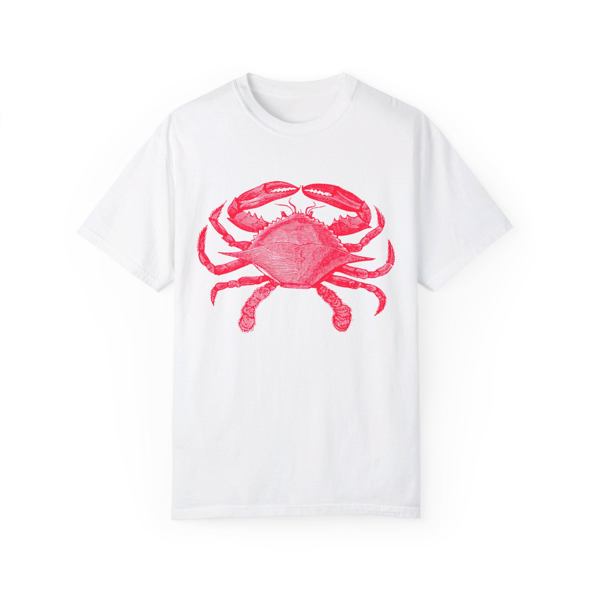 CRAB Unisex Garment-Dyed T-shirt