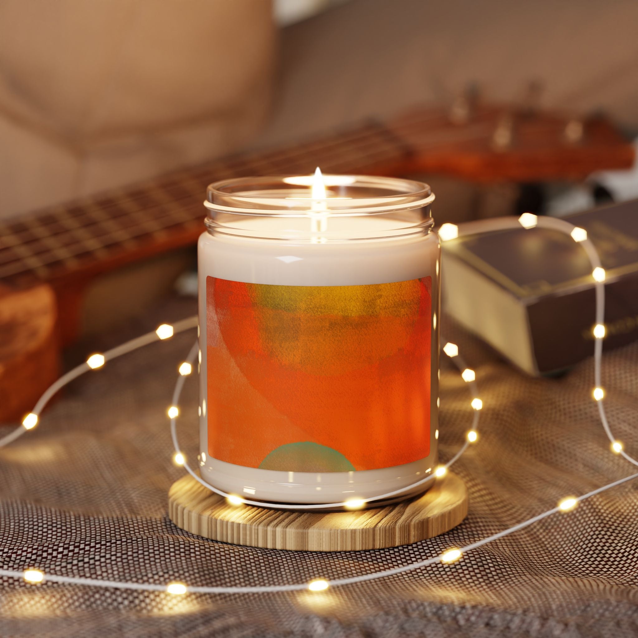 Vibrant Scented Soy Candle - 9oz Relaxation Essential