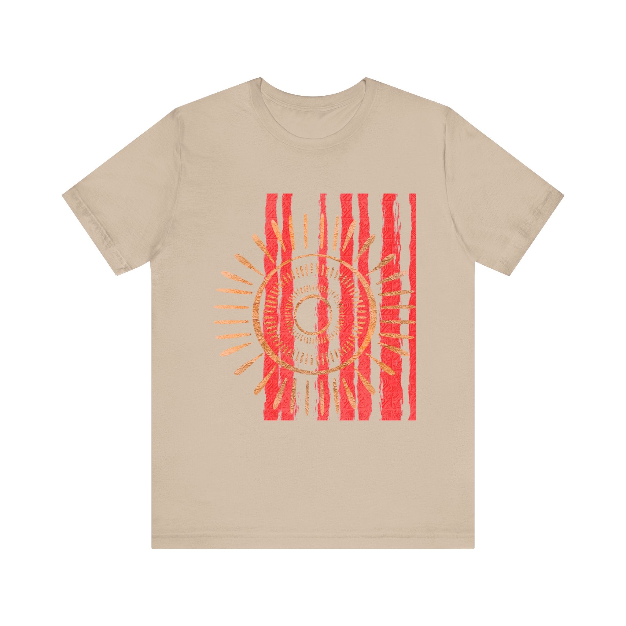 Sunrise Vibes Unisex Jersey Short Sleeve Tee - Bright Summer Graphic Design