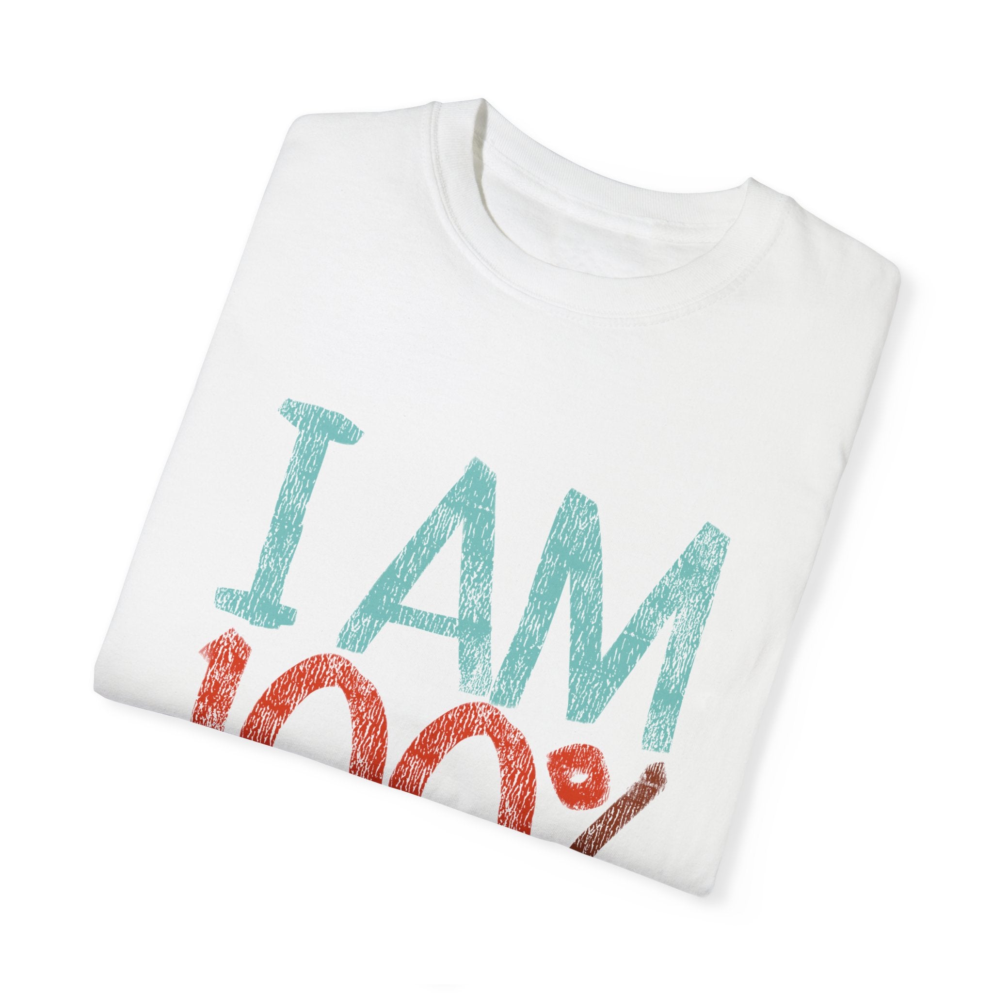 100 % THE FATHER Unisex Garment-Dyed T-shirt.''