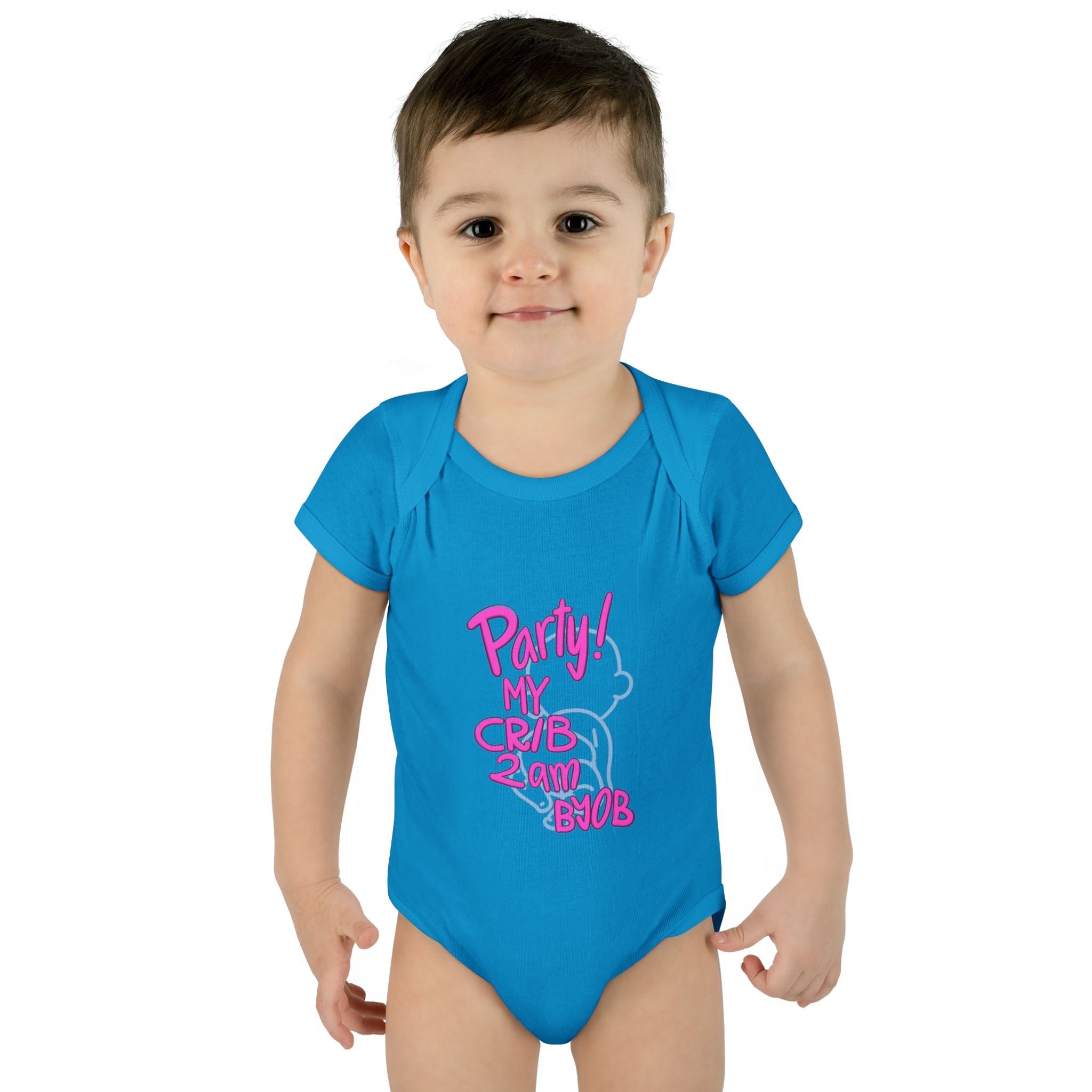 Party Time Infant Bodysuit - My Crib 2 Am BYOB