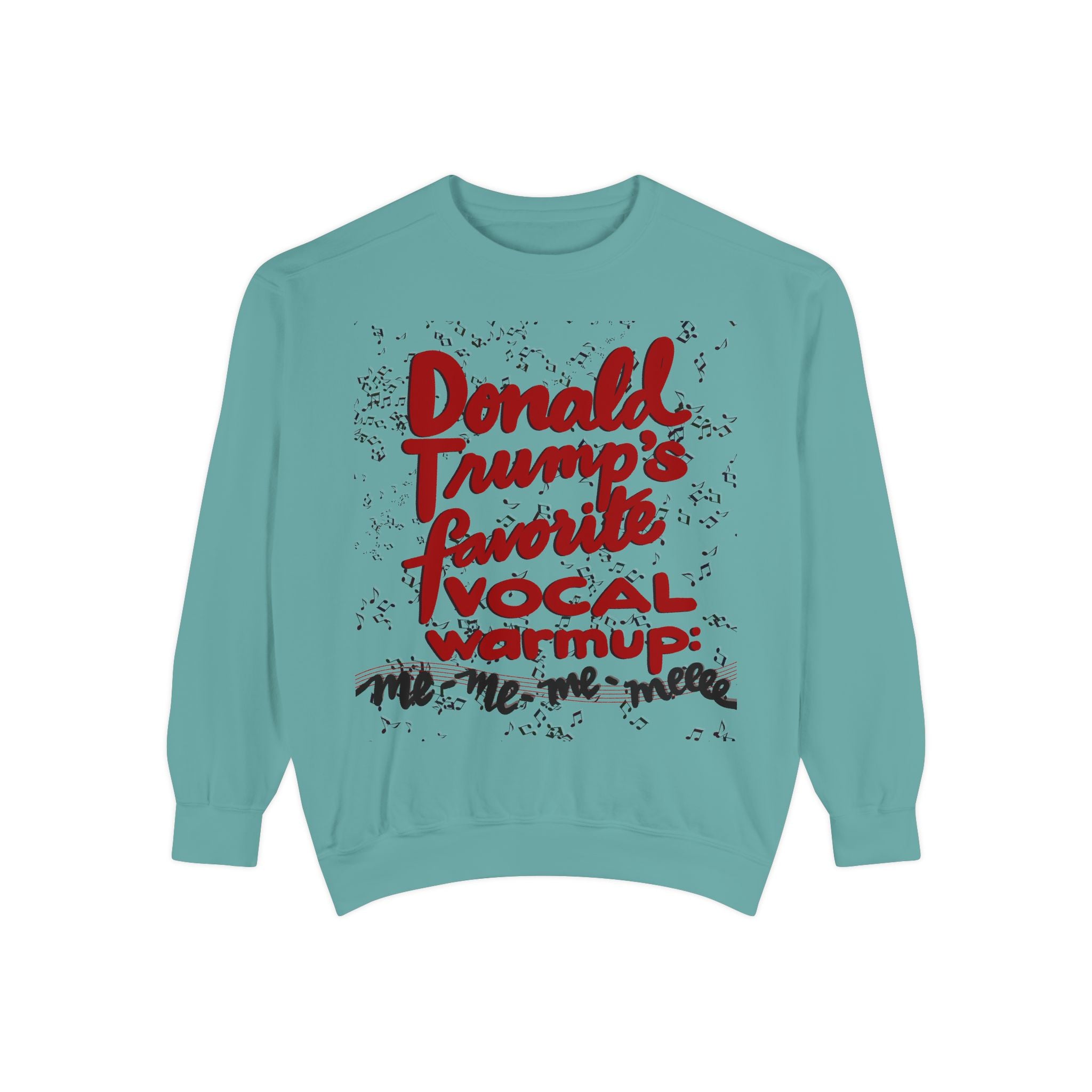 DJT VOCAL WARMUP Garment-Dyed Sweatshirt