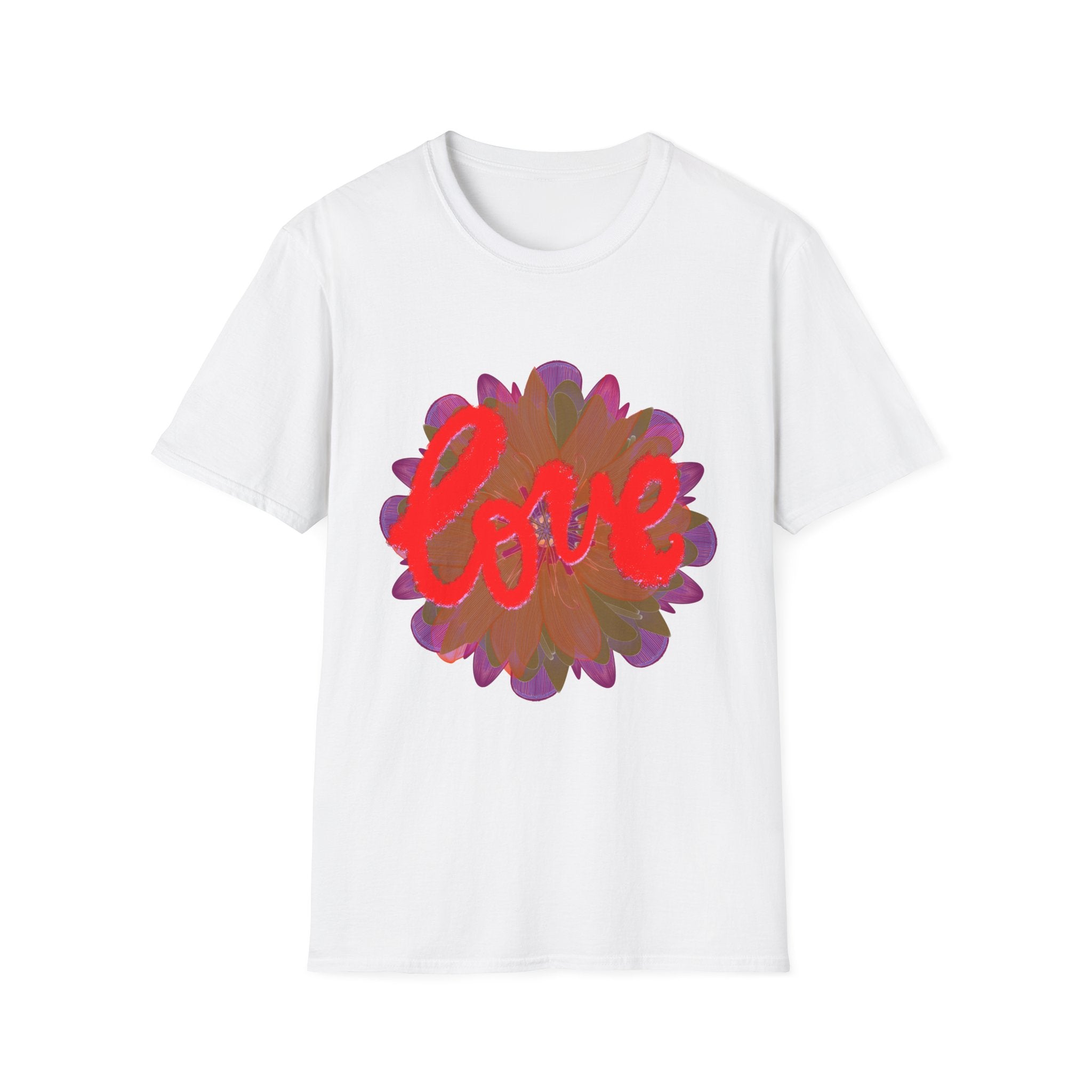 LOVE AND FLOWER POWER TEE