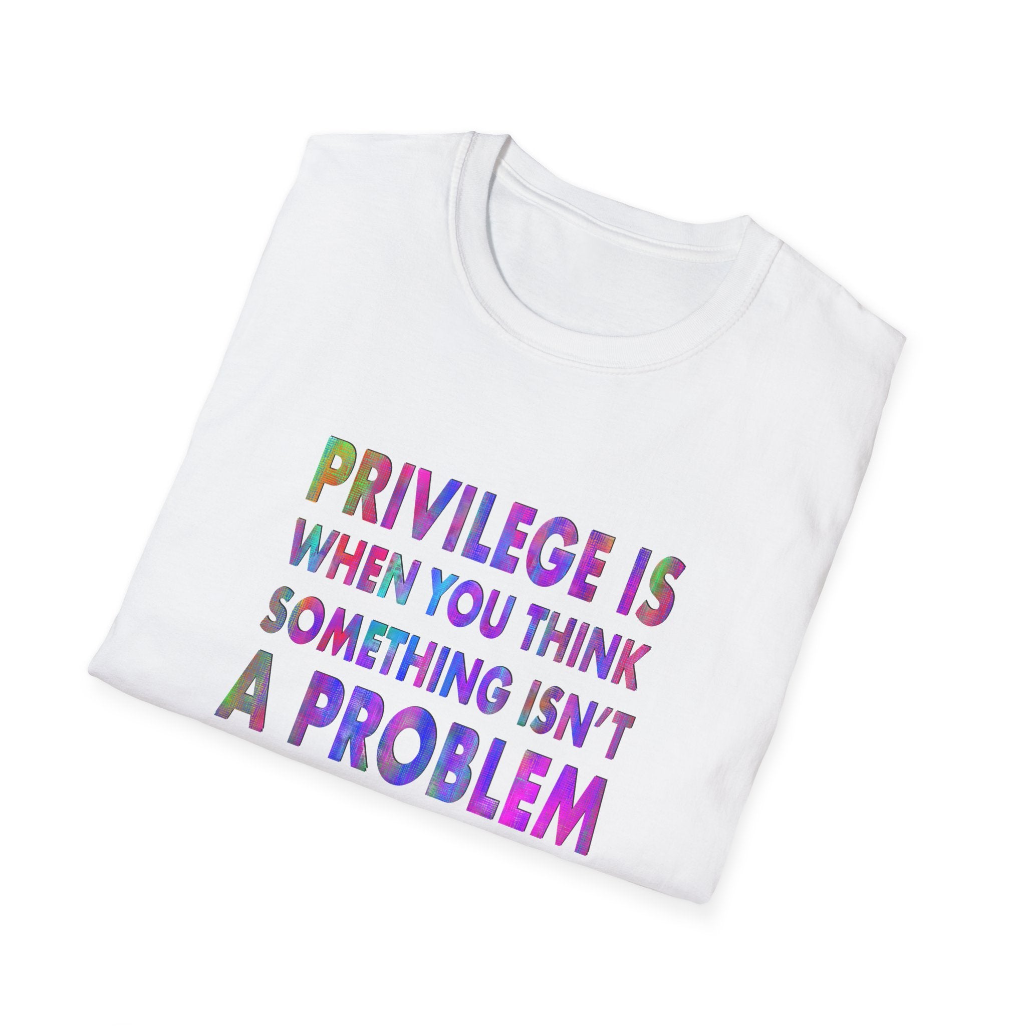 Unisex Softstyle T-Shirt, Social Justice Tee, Gift for Activists, Statement Shirt, Casual Wear, Thought-Provoking [...]