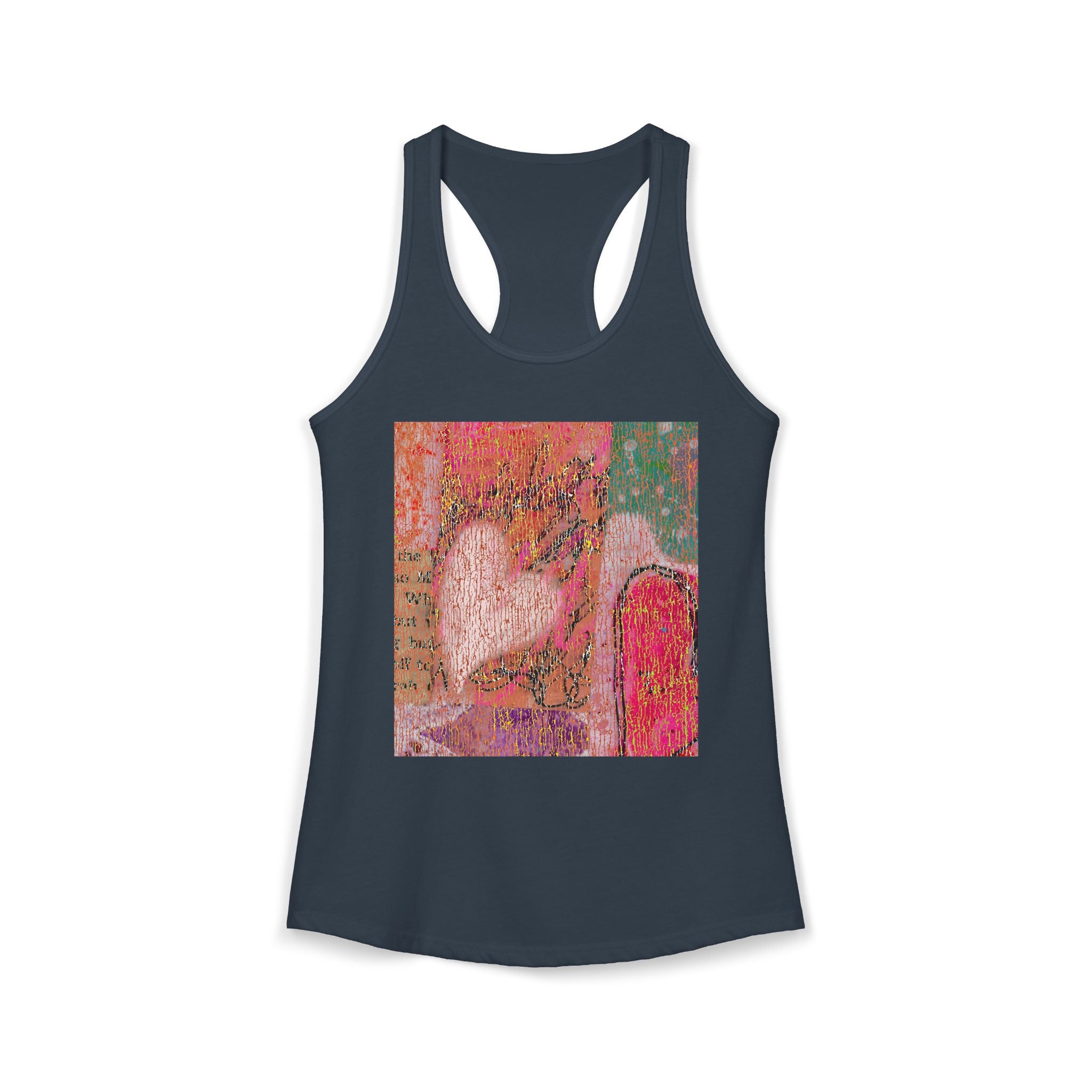 What Is Love? Tank Top — Women's Racerback Summer Tank