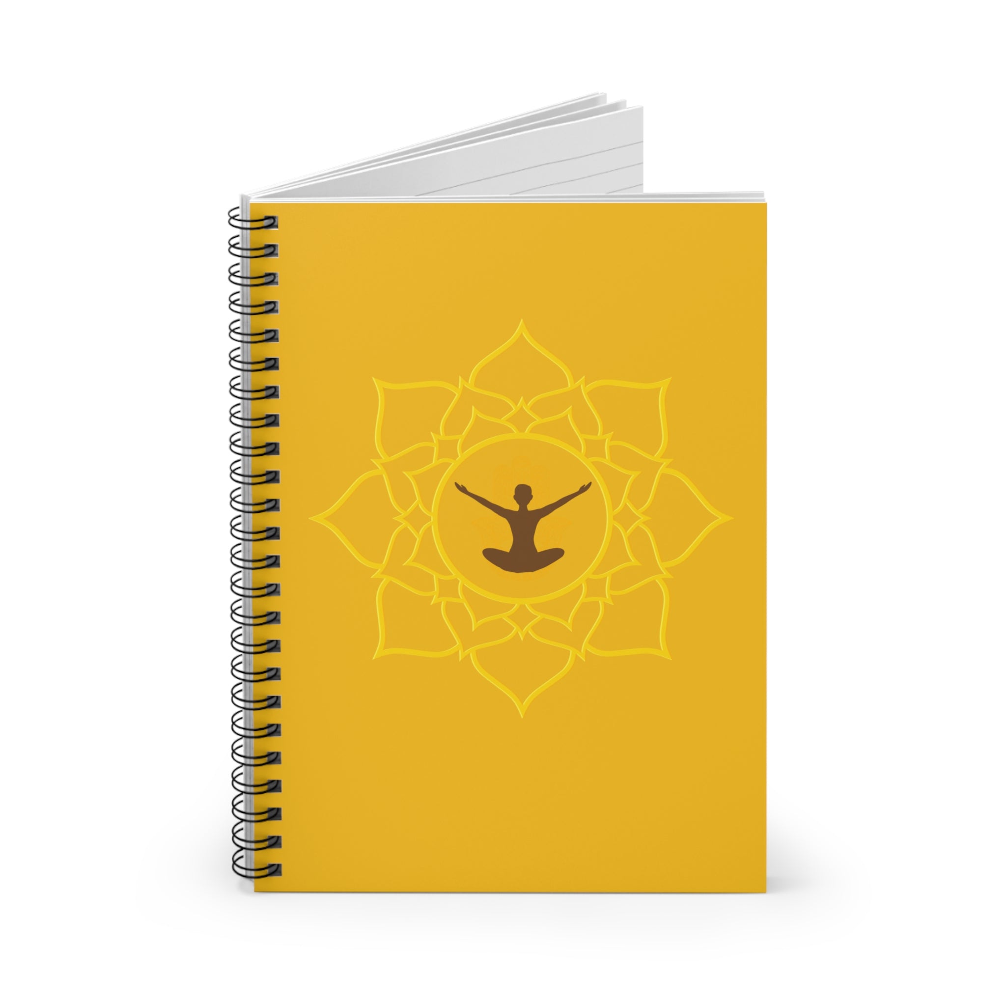 Yoga Spiral Notebook — Ruled Journal for Practice & Mindfulness