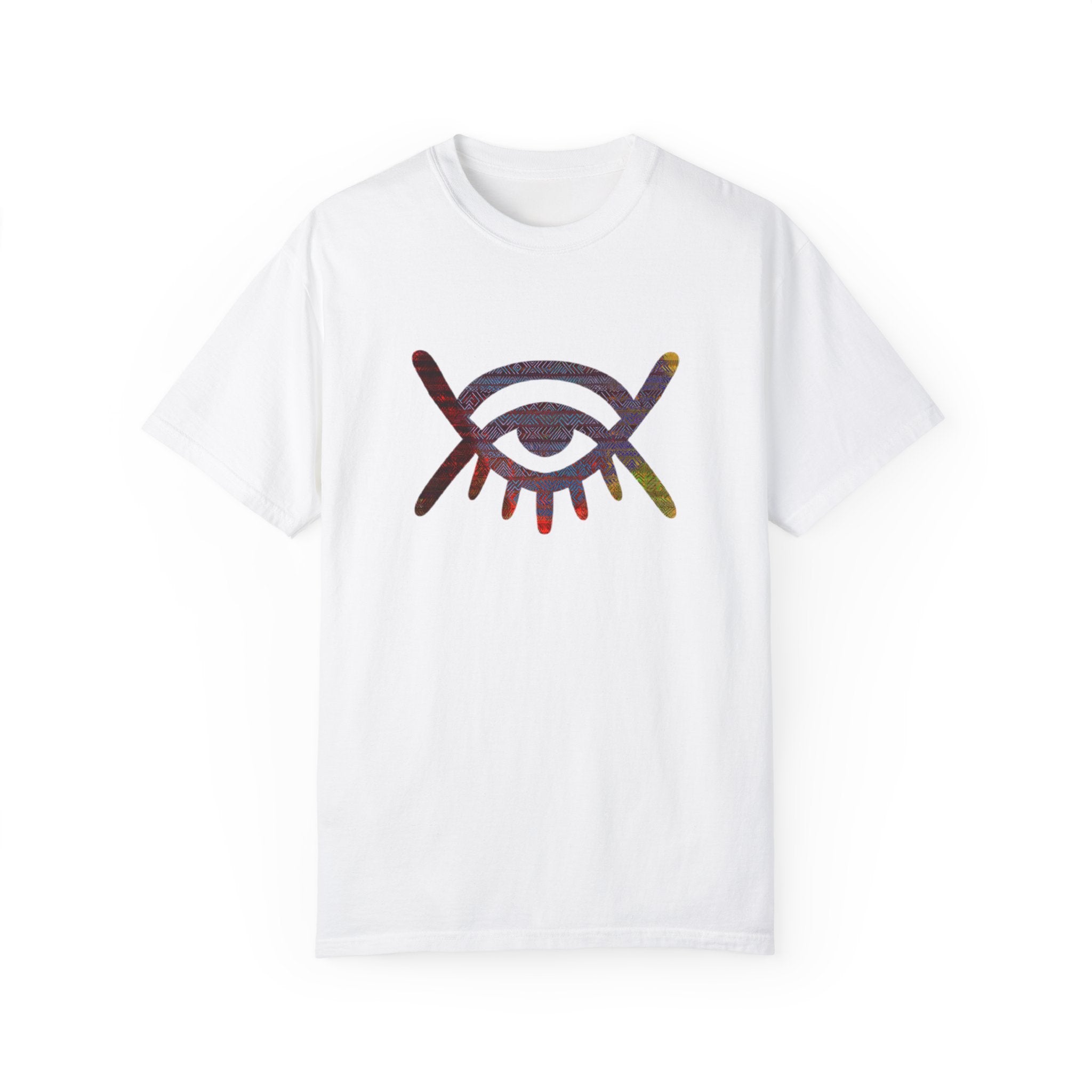 ALL-SEEING EYE ADINKRA Unisex Garment-Dyed T-shirt