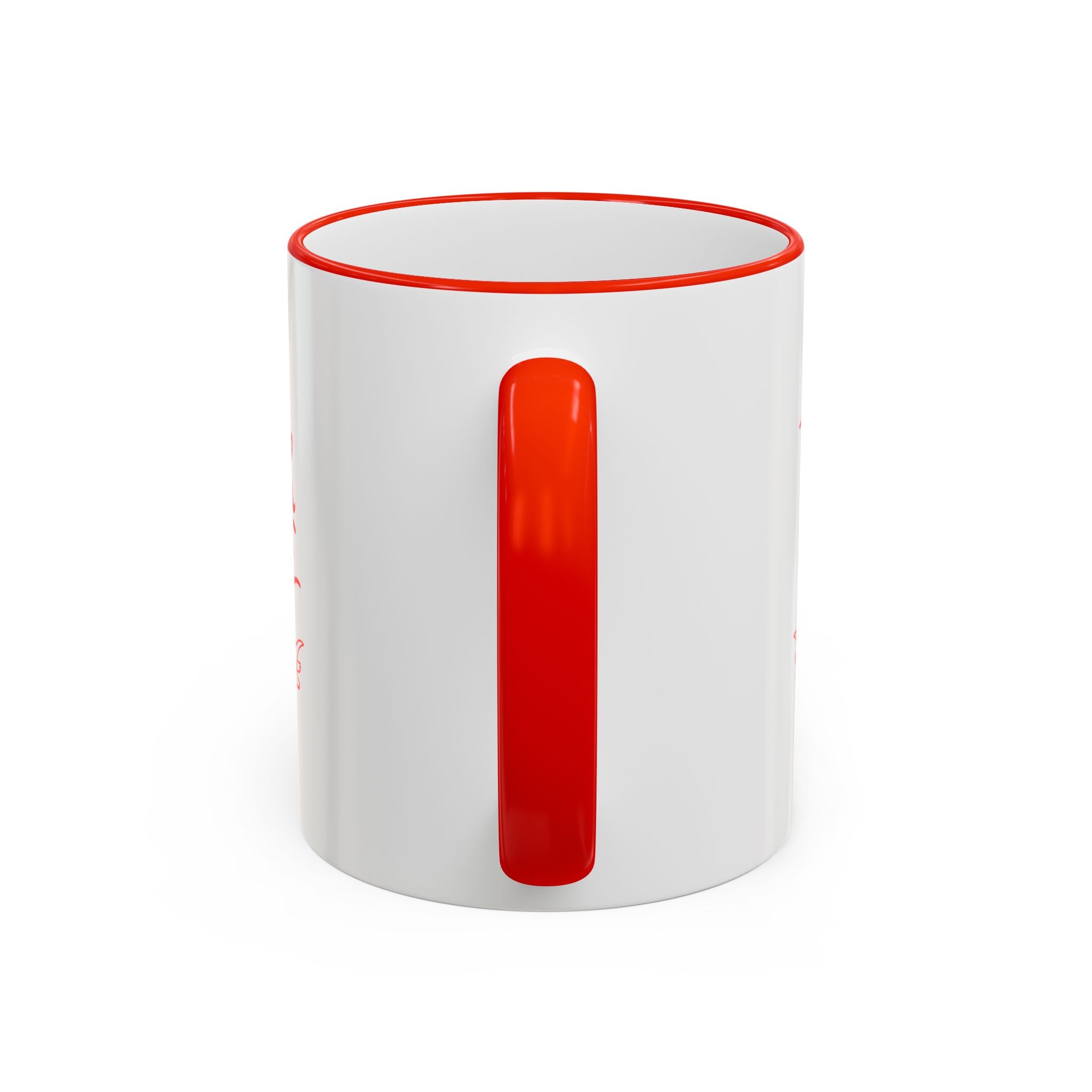 Love each otter Accent Rim & Handle Mug (11oz,)