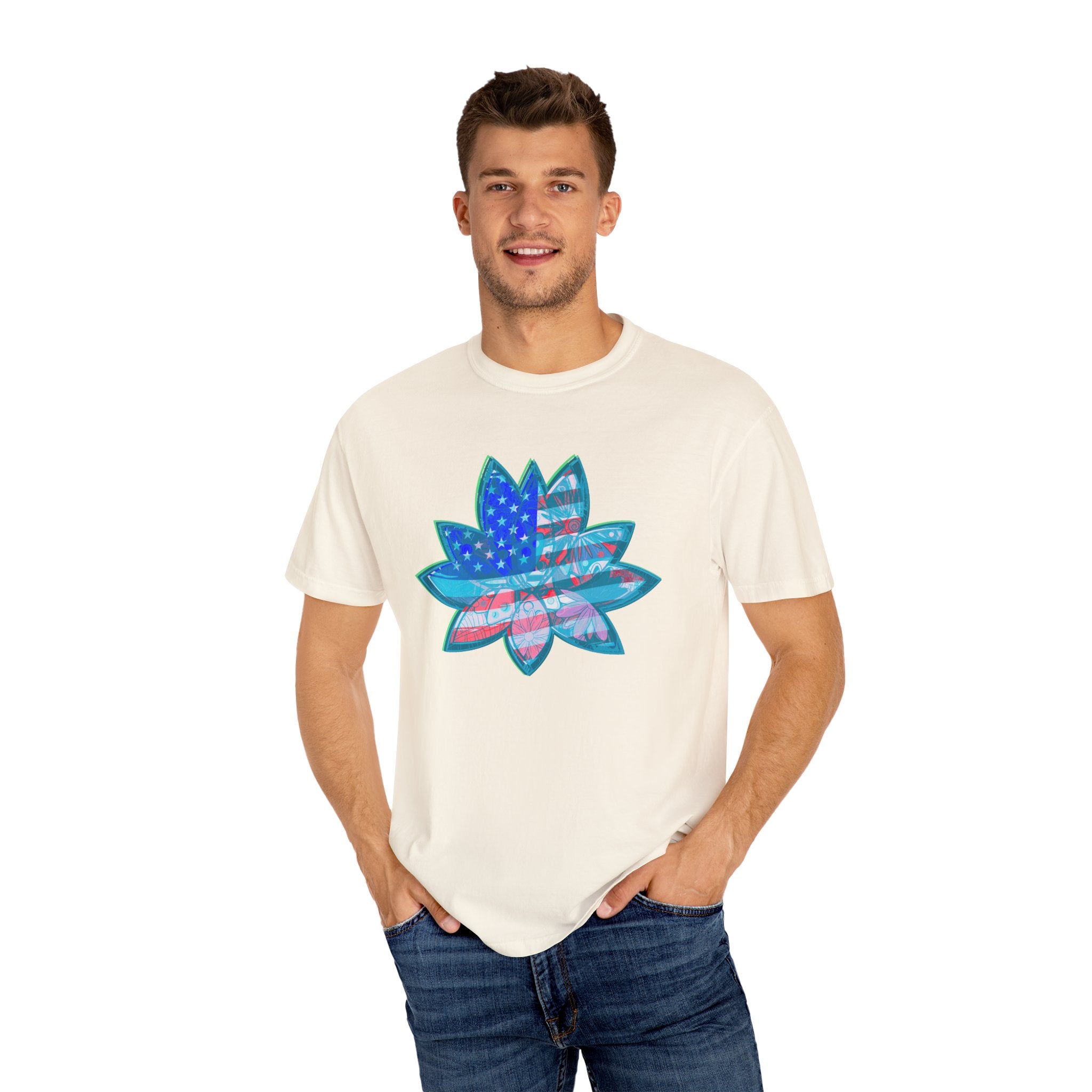 AMERICA LOTUS T-shirt