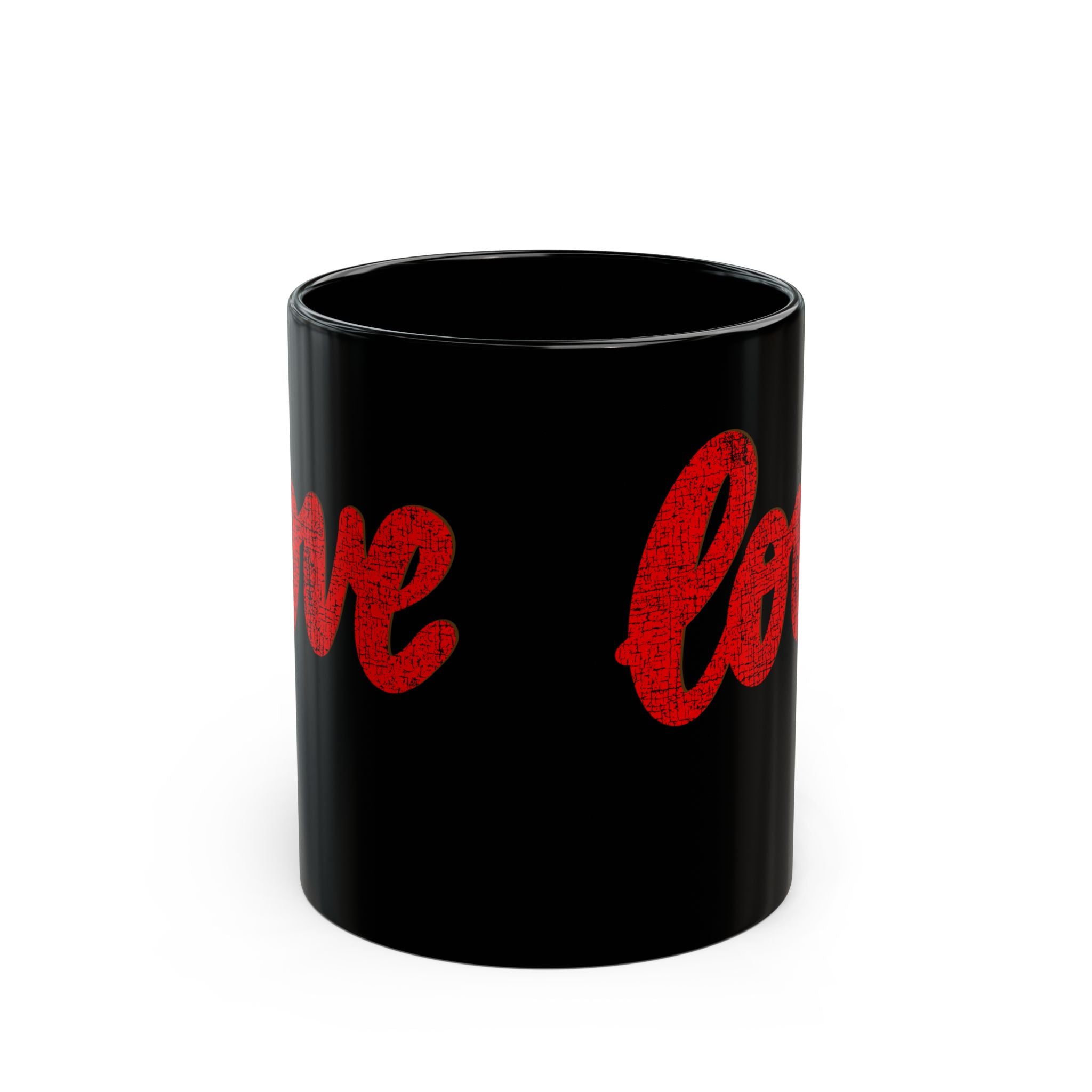 LOVE  Black Mug (11oz)