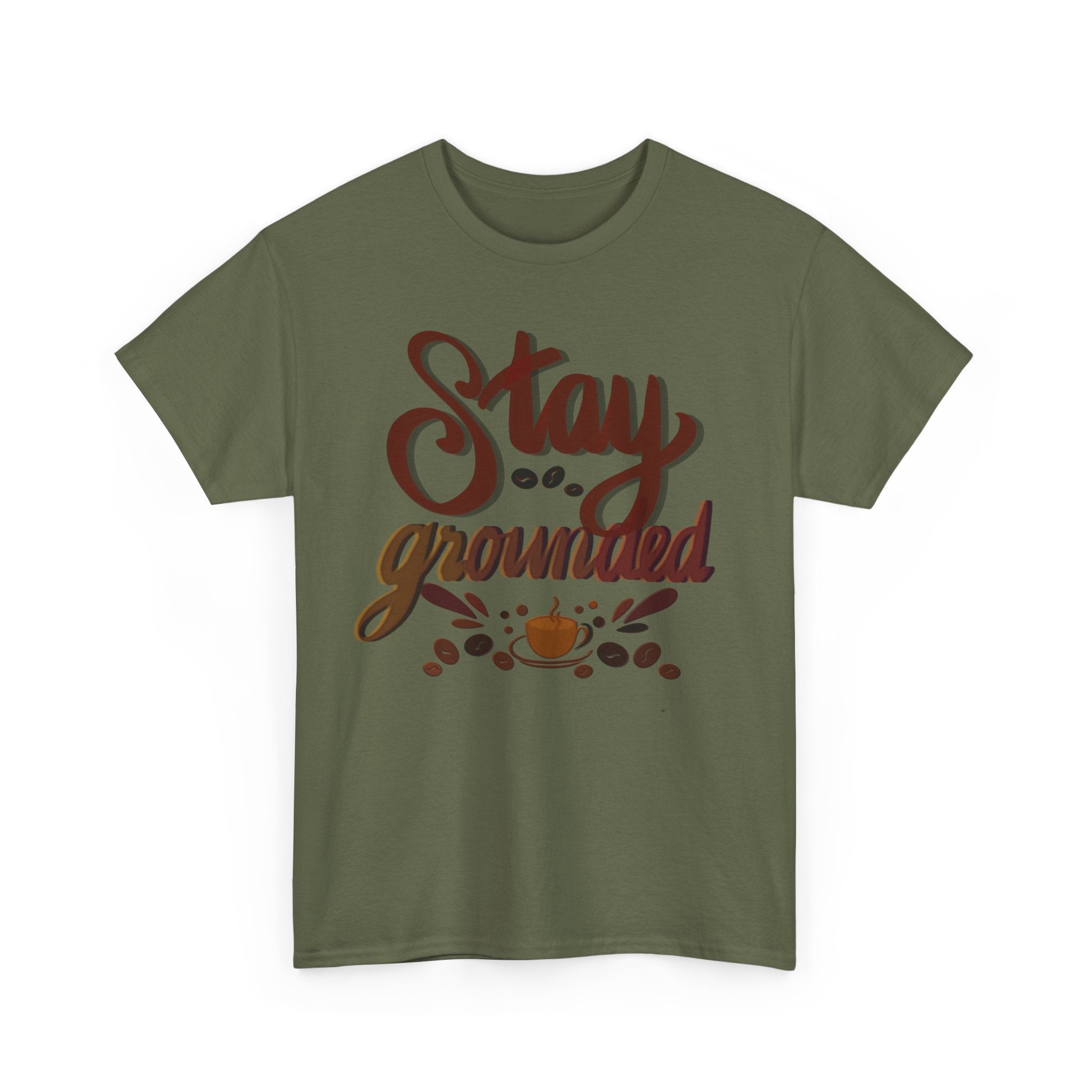 STAY GROUNDED Unisex Heavy Cotton Tee