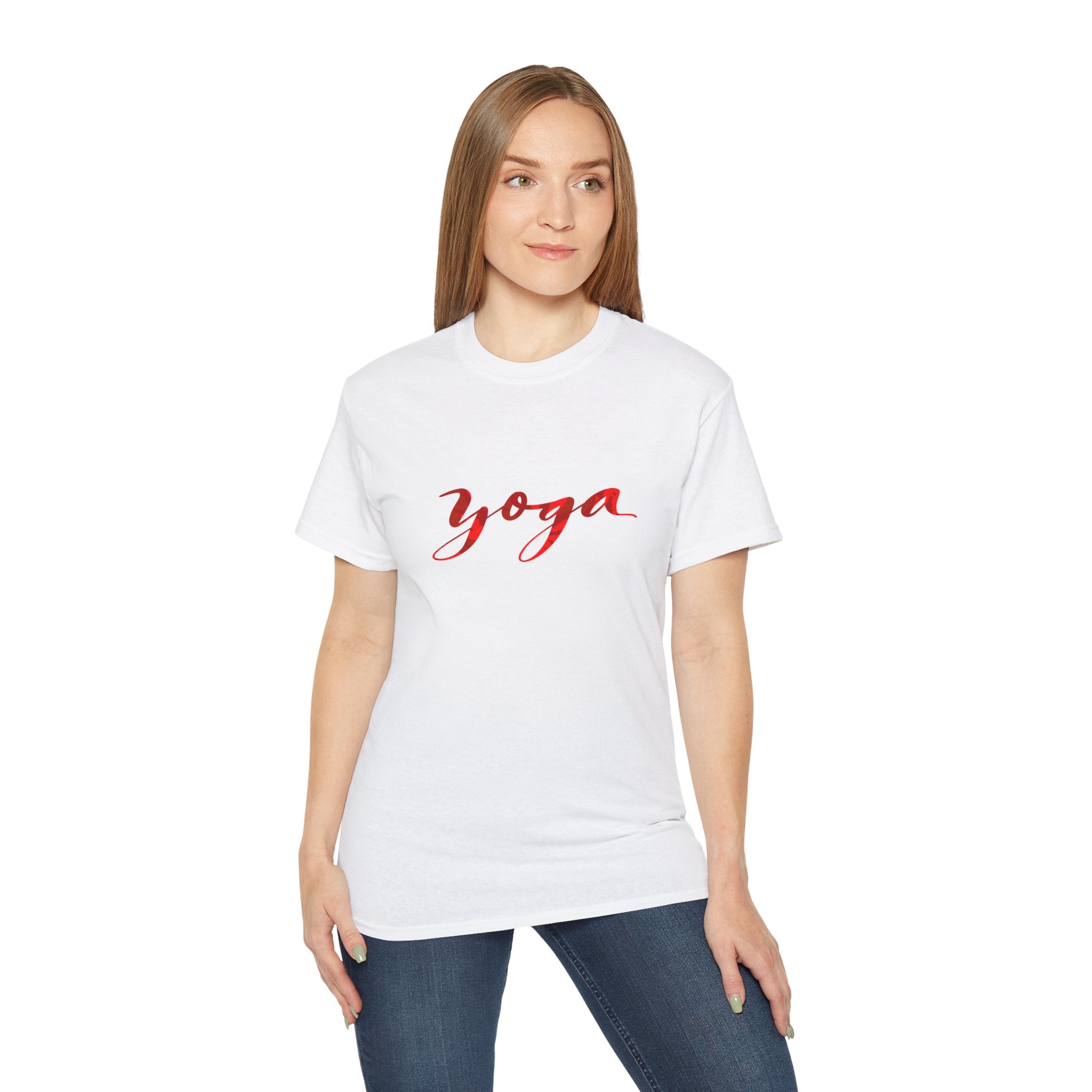 Yoga Unisex Ultra Cotton Tee - Comfortable & Stylish Yoga Shirt