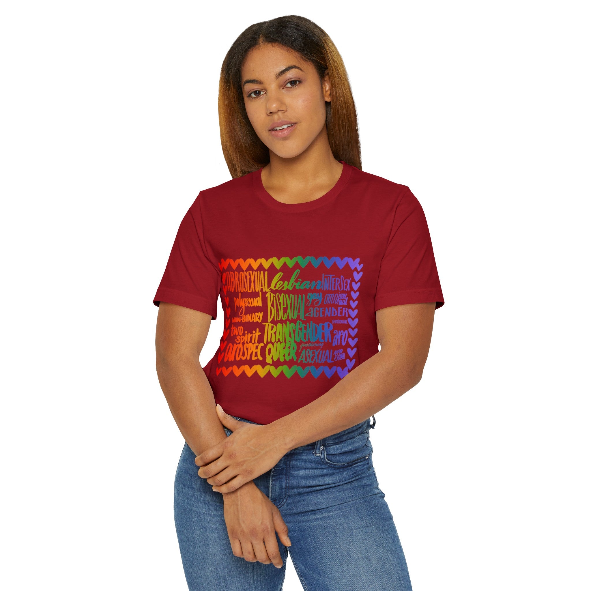 LGBTQIA+ Unisex Jersey T-Shirt