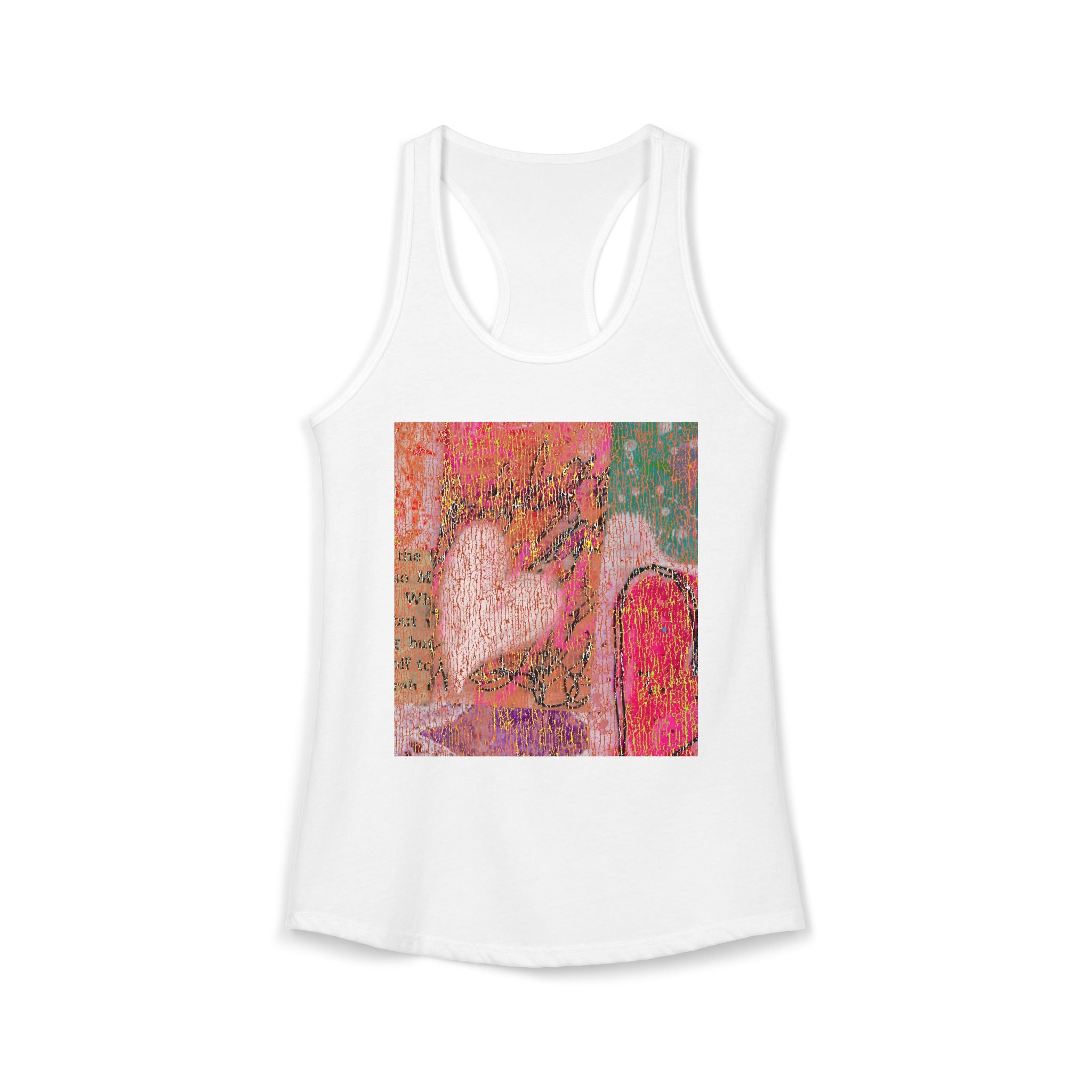 What Is Love? Tank Top — Women's Racerback Summer Tank
