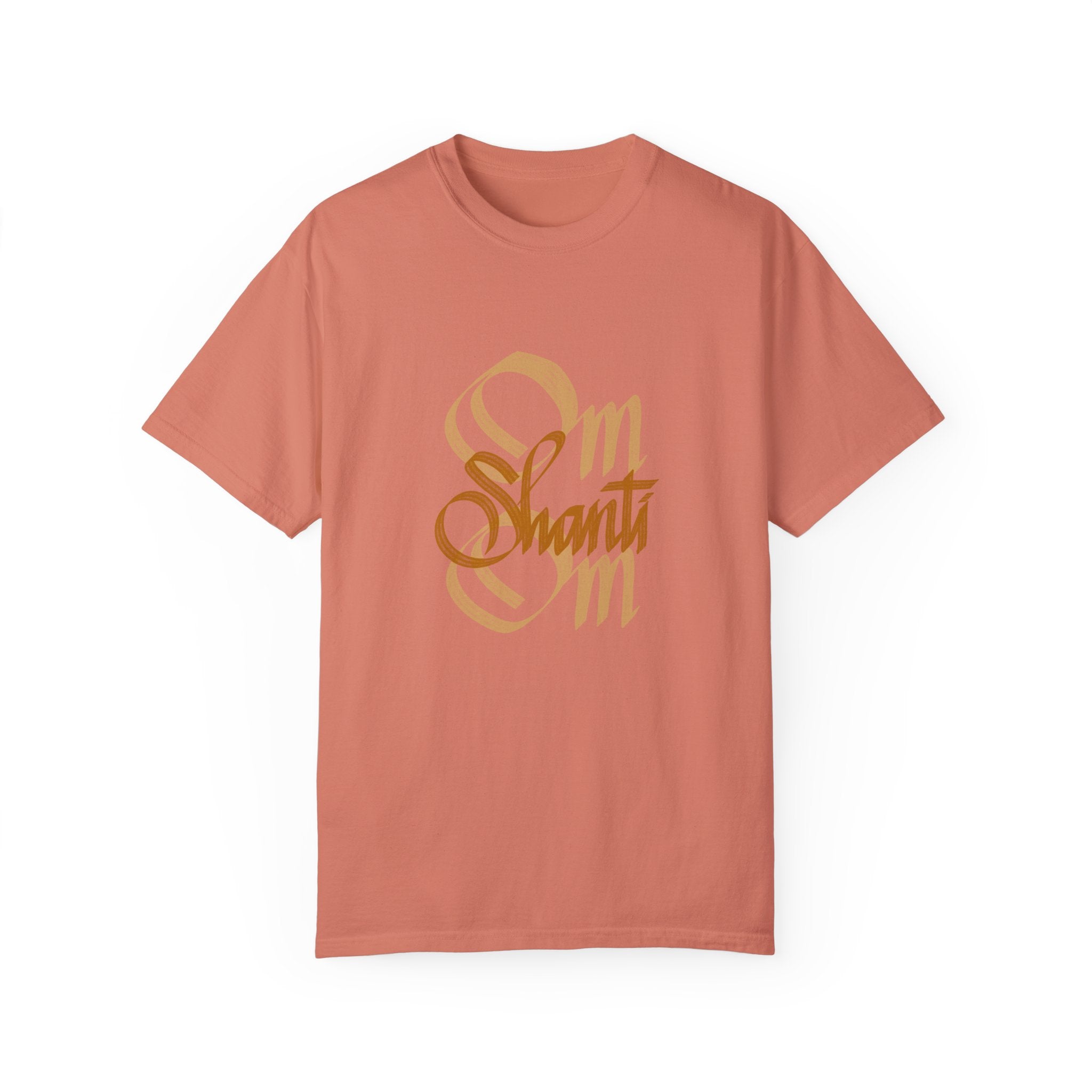 OM SHANTI OM Unisex Garment-Dyed T-shirt