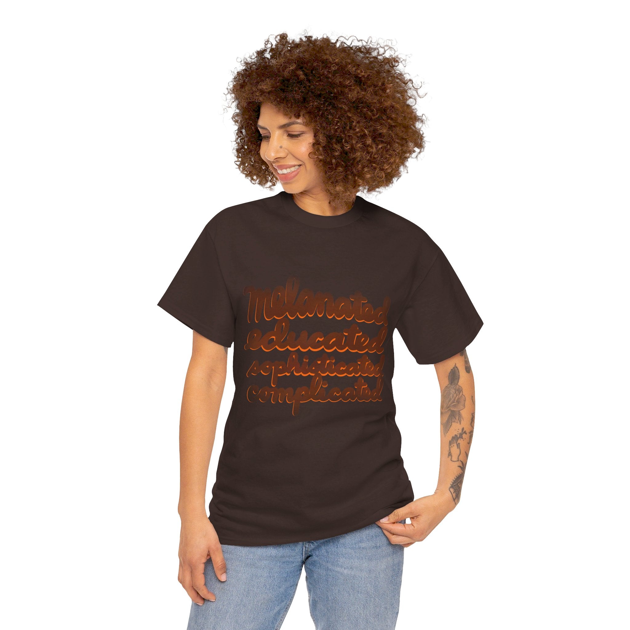 MELANATED Unisex Heavy Cotton Tee