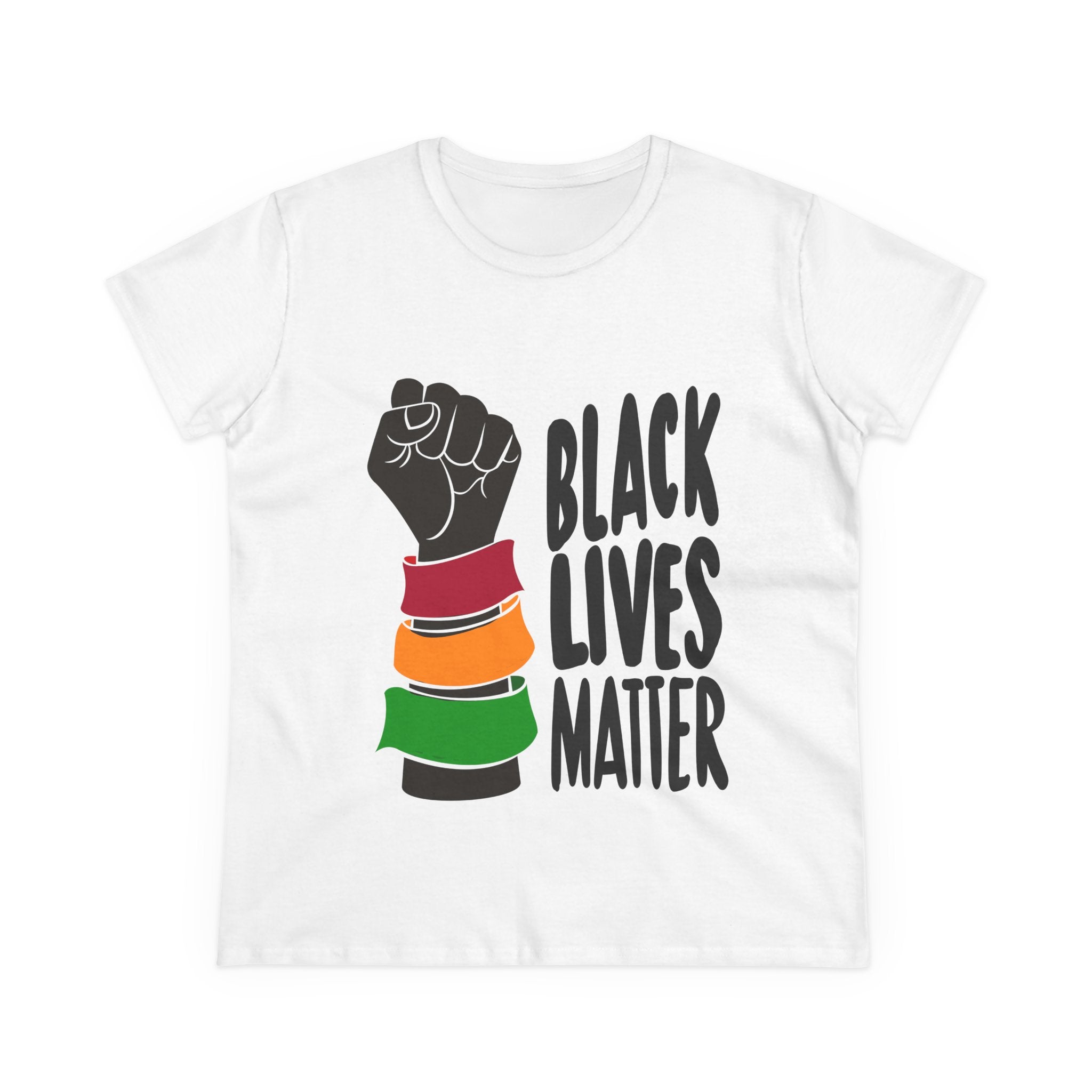 Empowerment Tee - Black Lives Matter Women's Midweight Cotton Shirt