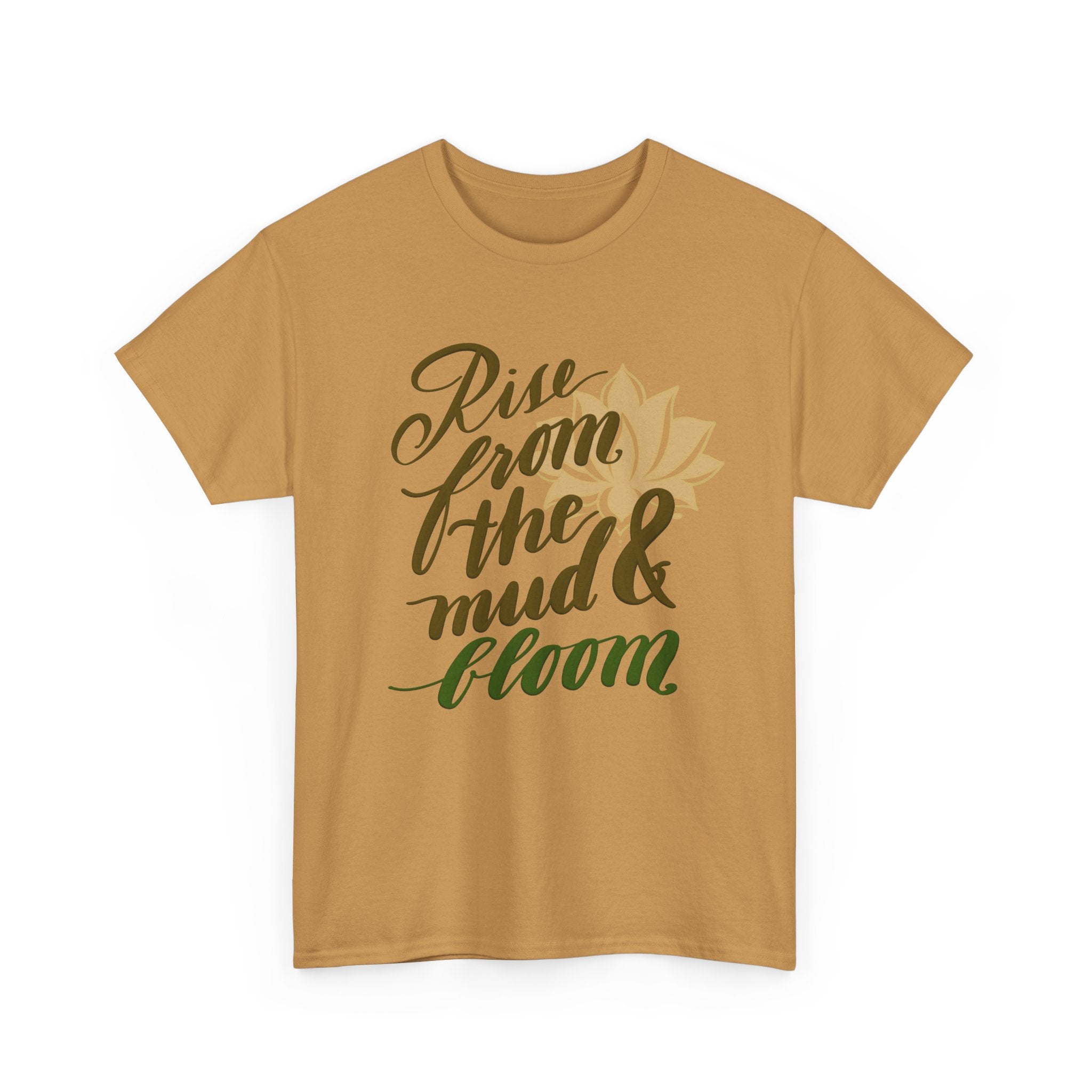 RISE FROM THE MUD Unisex Heavy Cotton Tee