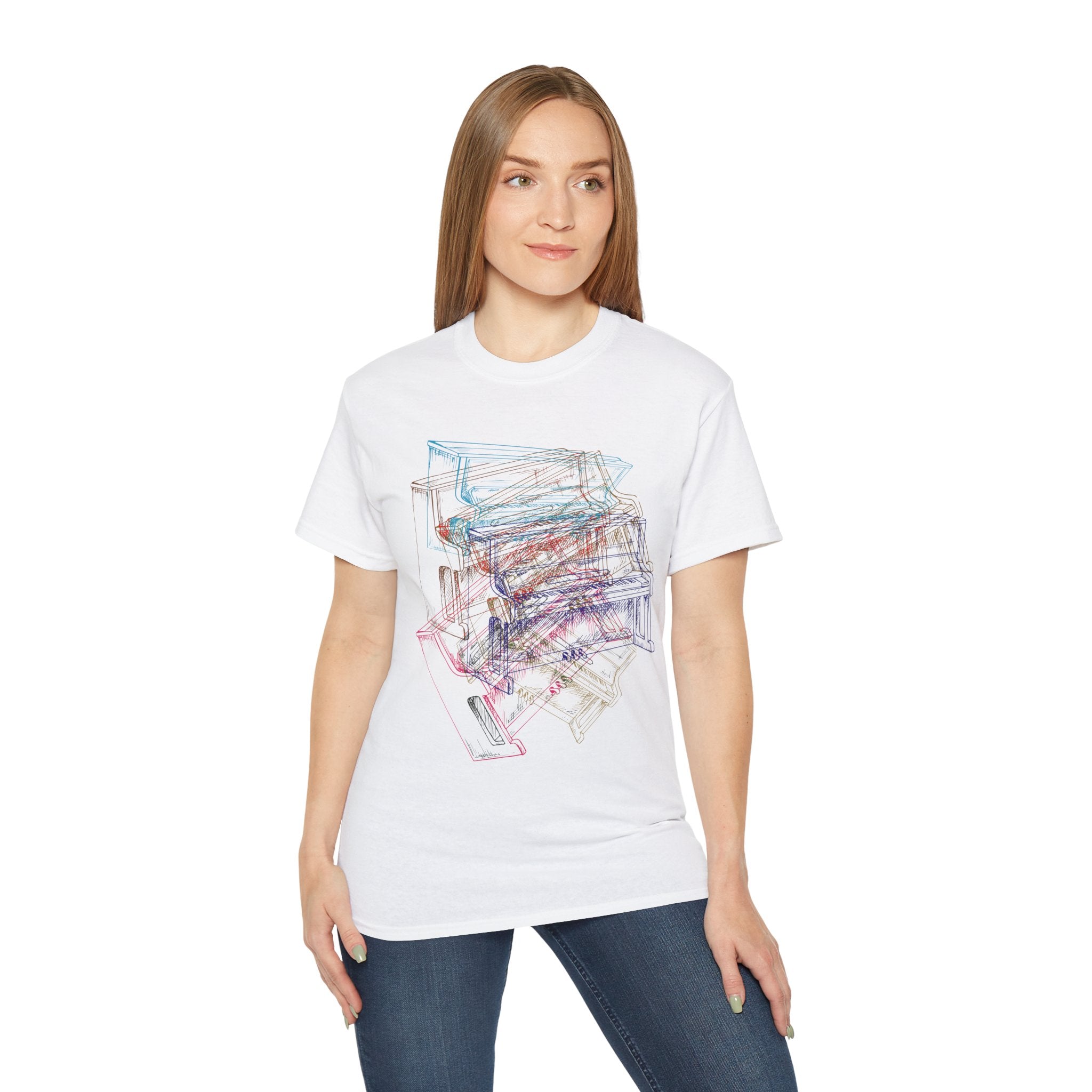 PIANO FORTE Unisex Ultra Cotton Tee