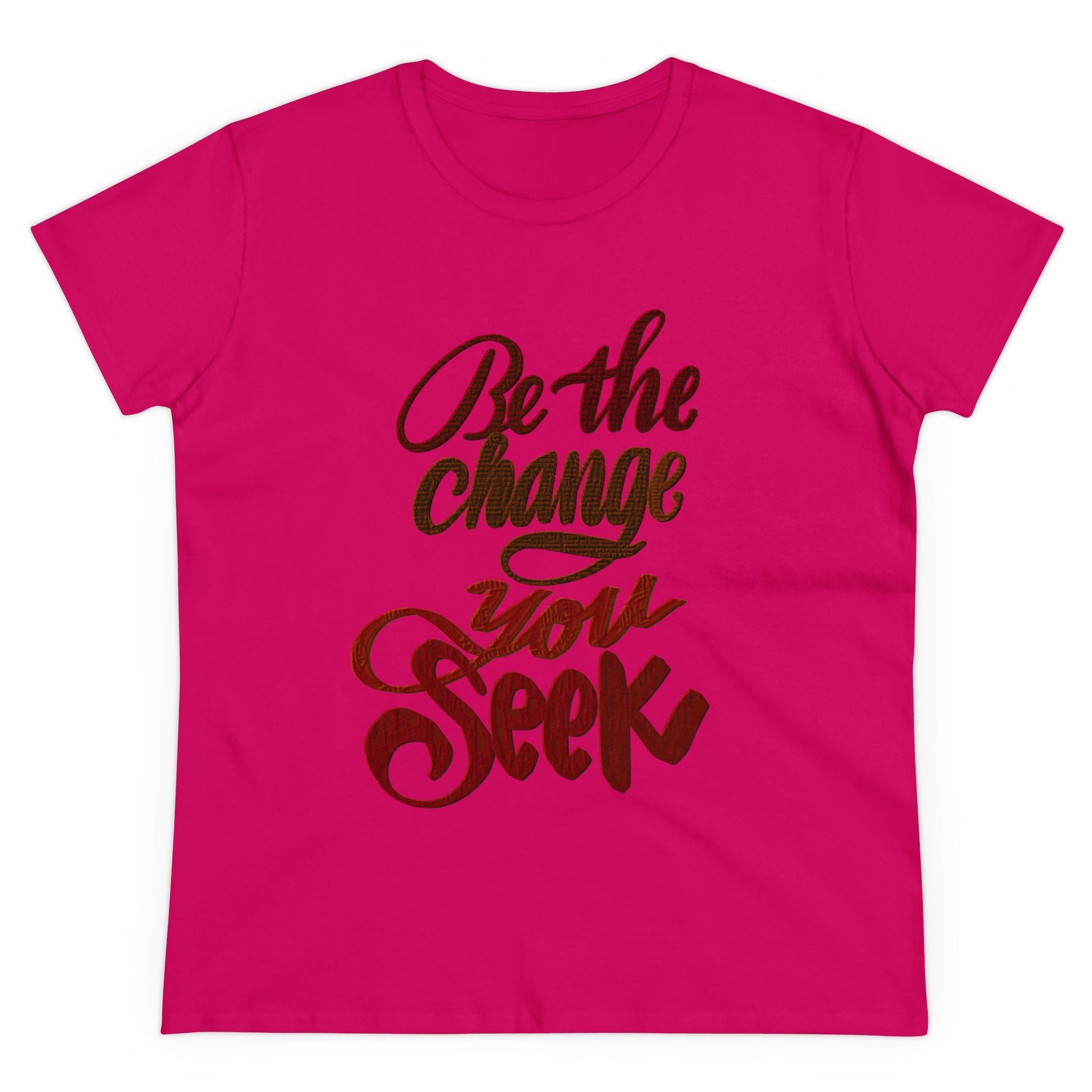 BE THE CHANGE Midweight Cotton Tee