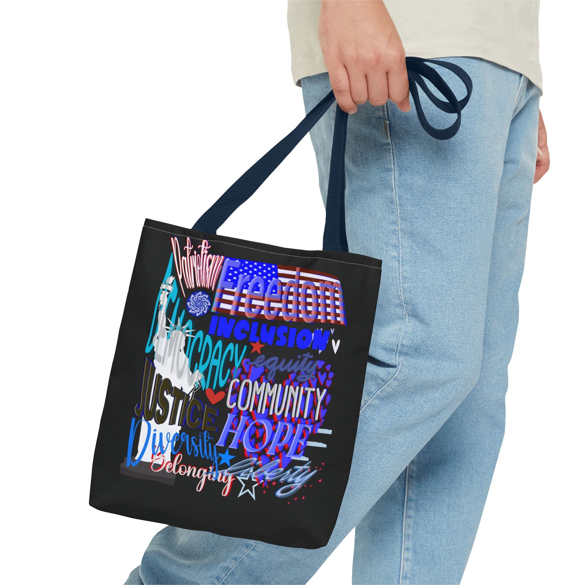 US VALUES Tote Bag