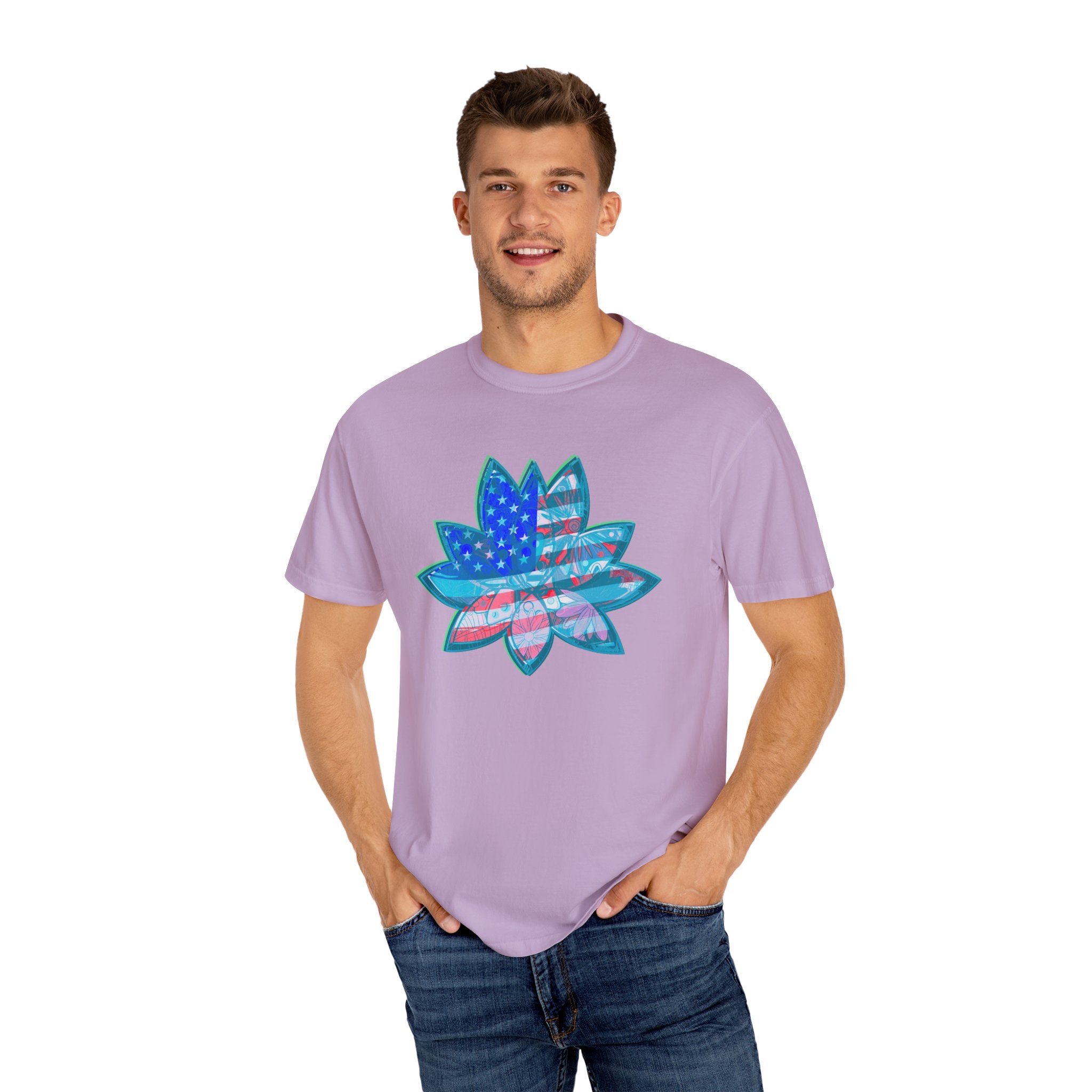 AMERICA LOTUS T-shirt