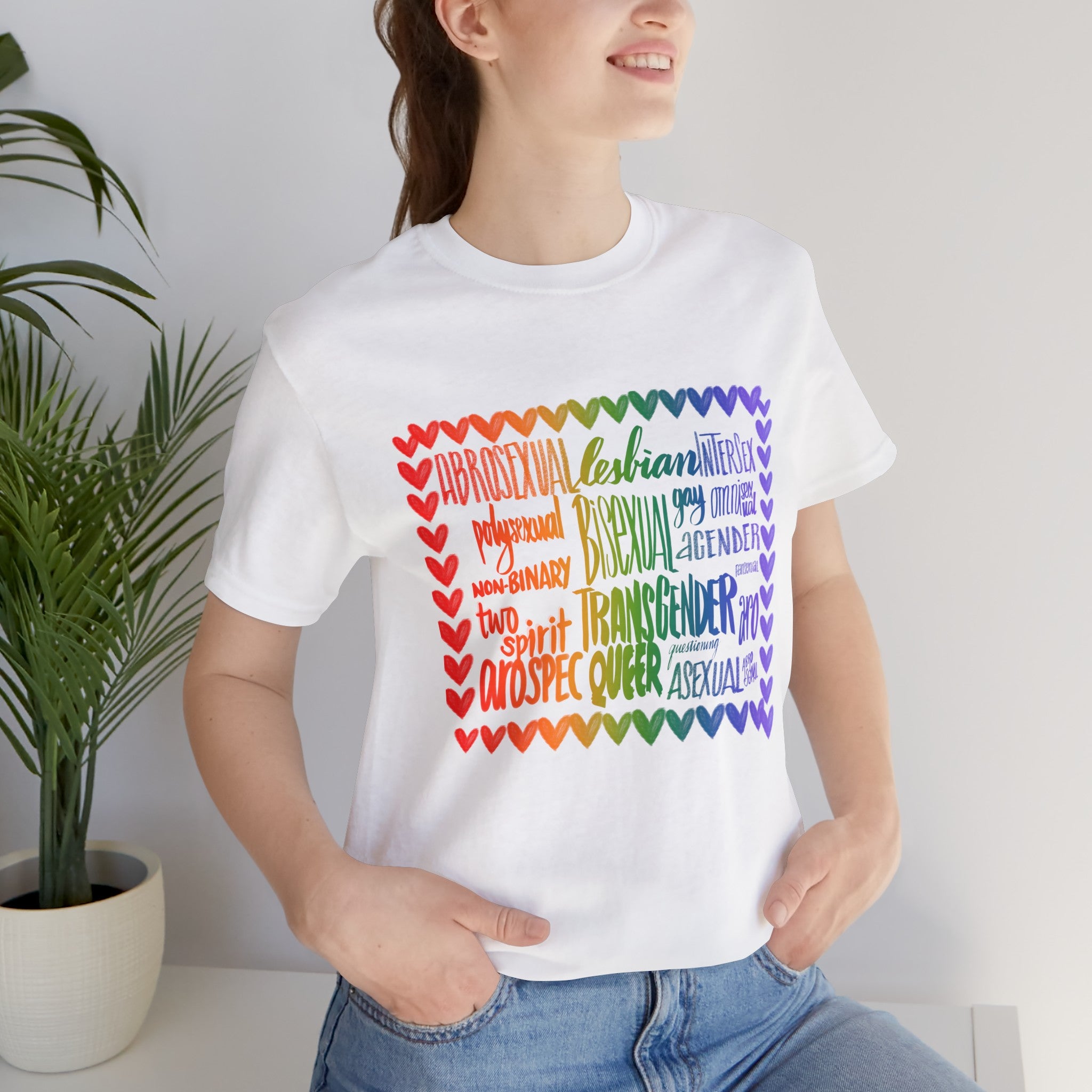 LGBTQIA+ Unisex Jersey T-Shirt