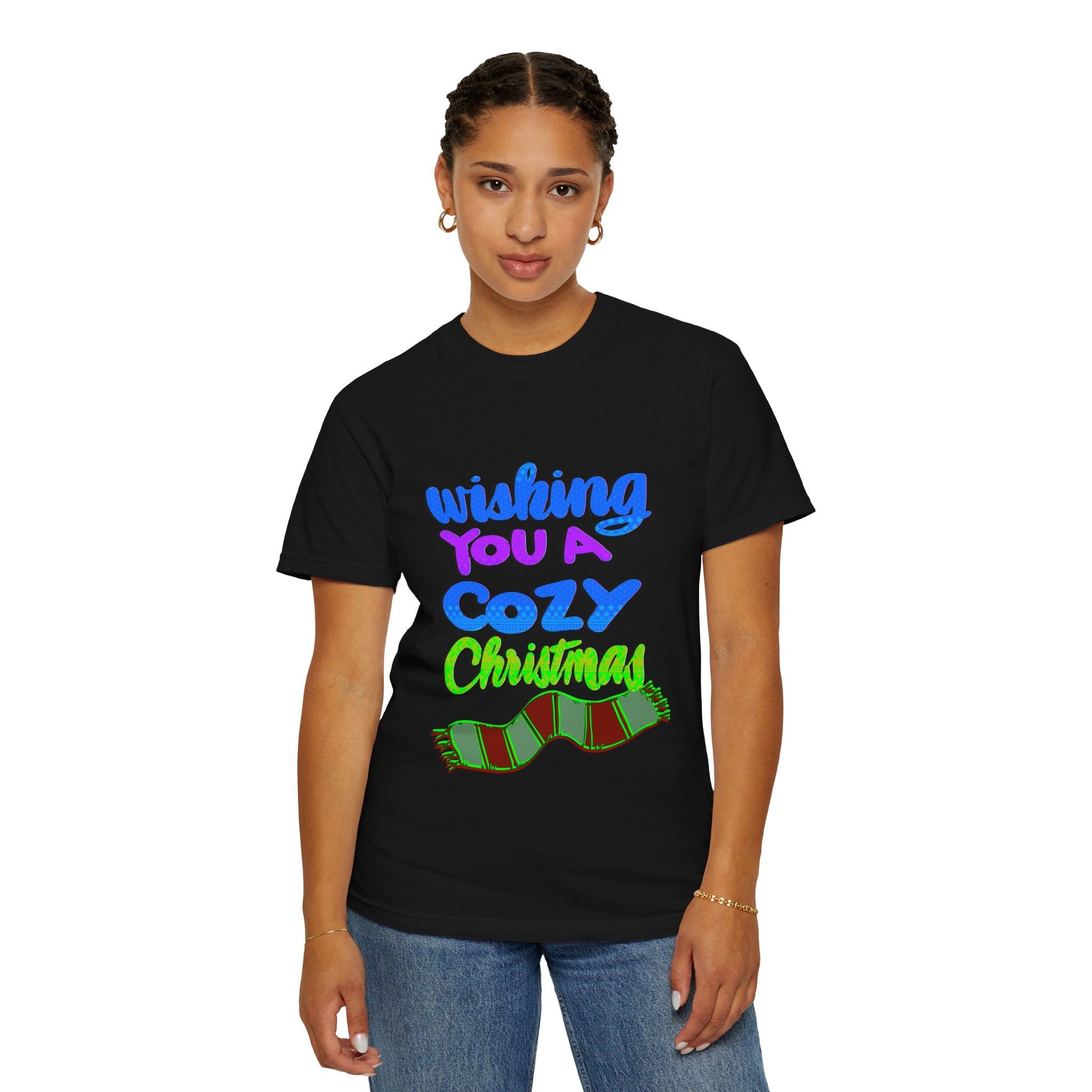 COZY CHRISTMAS Unisex Garment-Dyed T-shirt