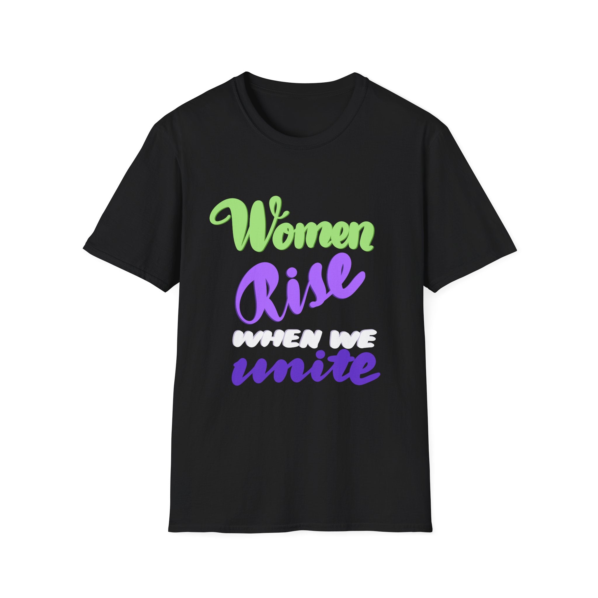 Empowering Women's Unite T-Shirt | Unisex Softstyle Tee for Feminist Movements and Celebrations