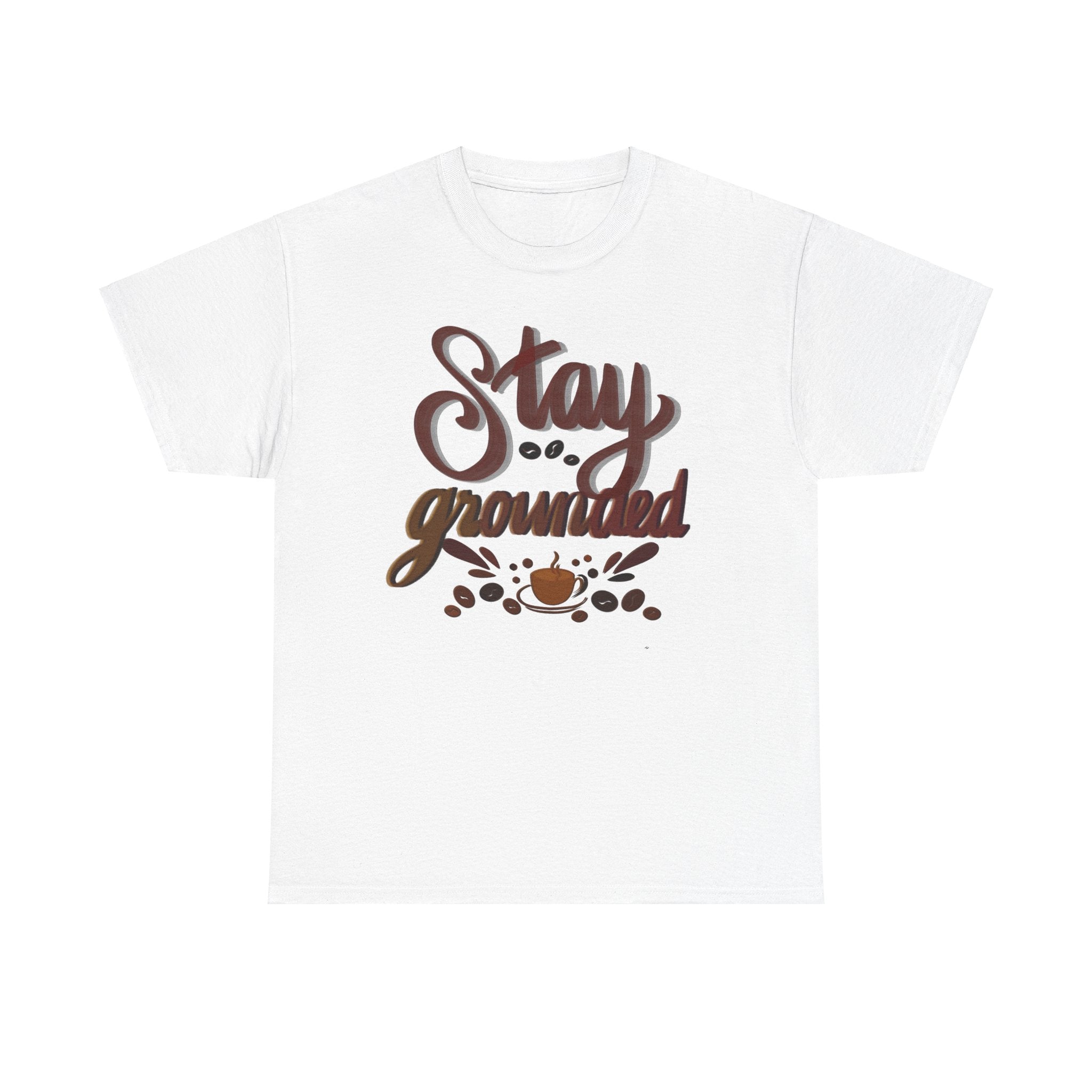 STAY GROUNDED Unisex Heavy Cotton Tee