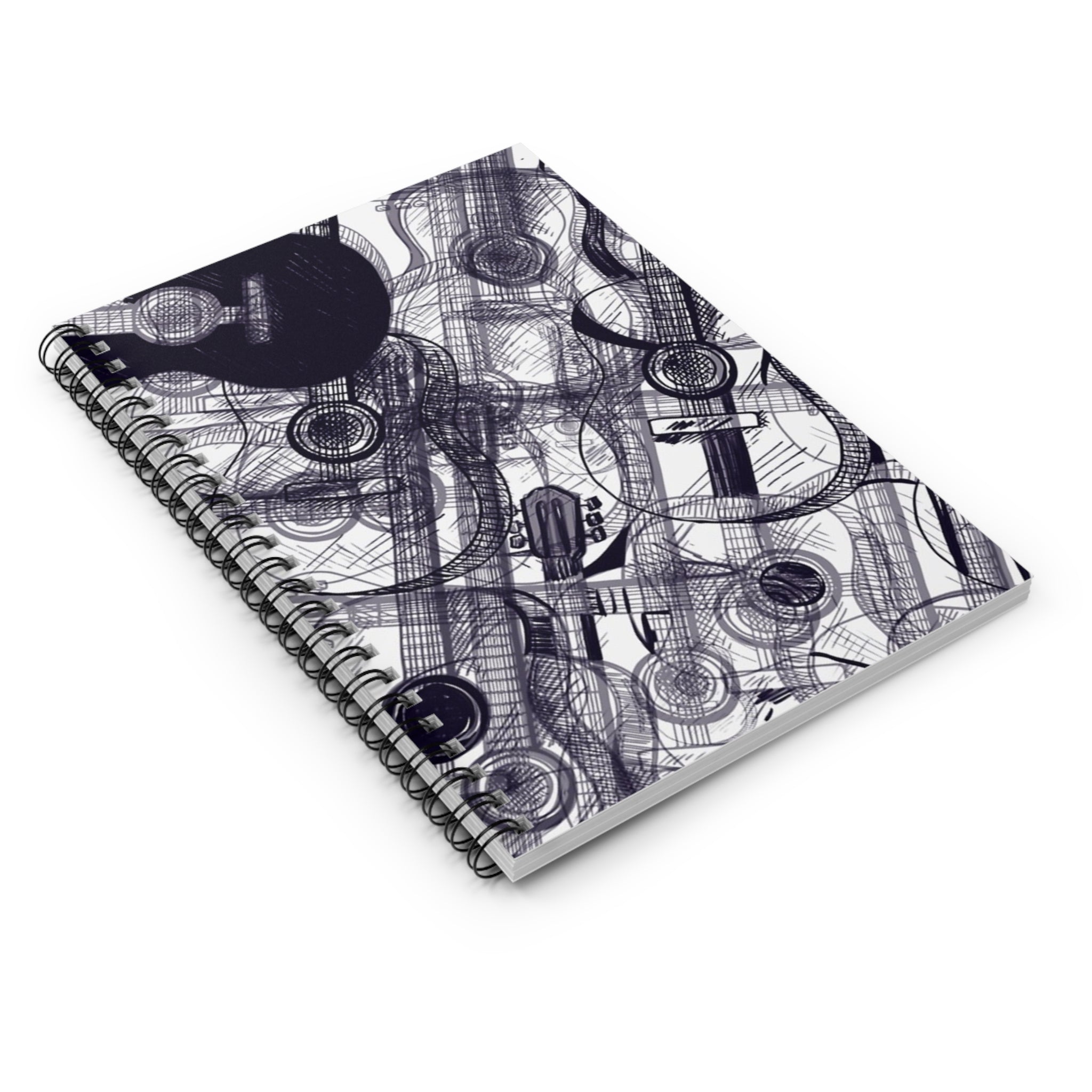 GUITARS Spiral Notebook - Ruled Line