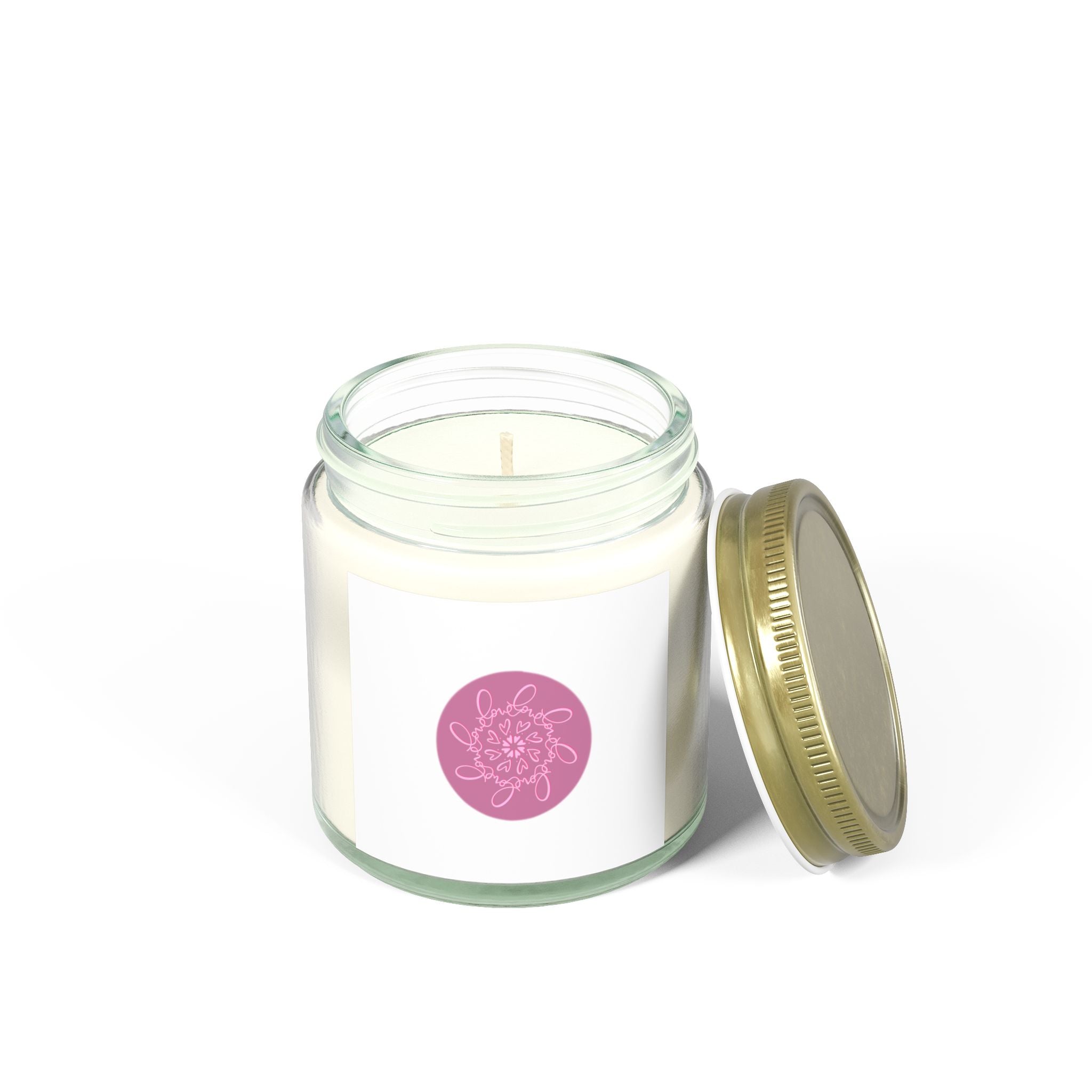 Relaxing Scented Candle - Coconut Apricot Wax (4oz, 9oz), Aromatherapy, Self-Care, Home Decor, Gift for Her, Celebration