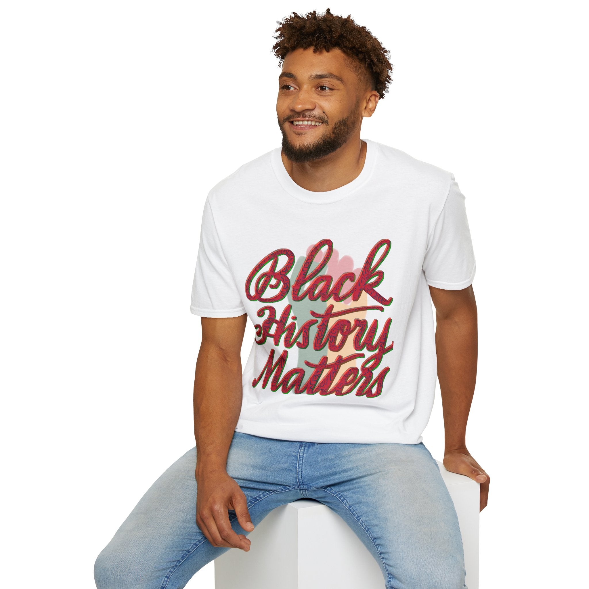 Black History Month Calligraphy T-Shirt