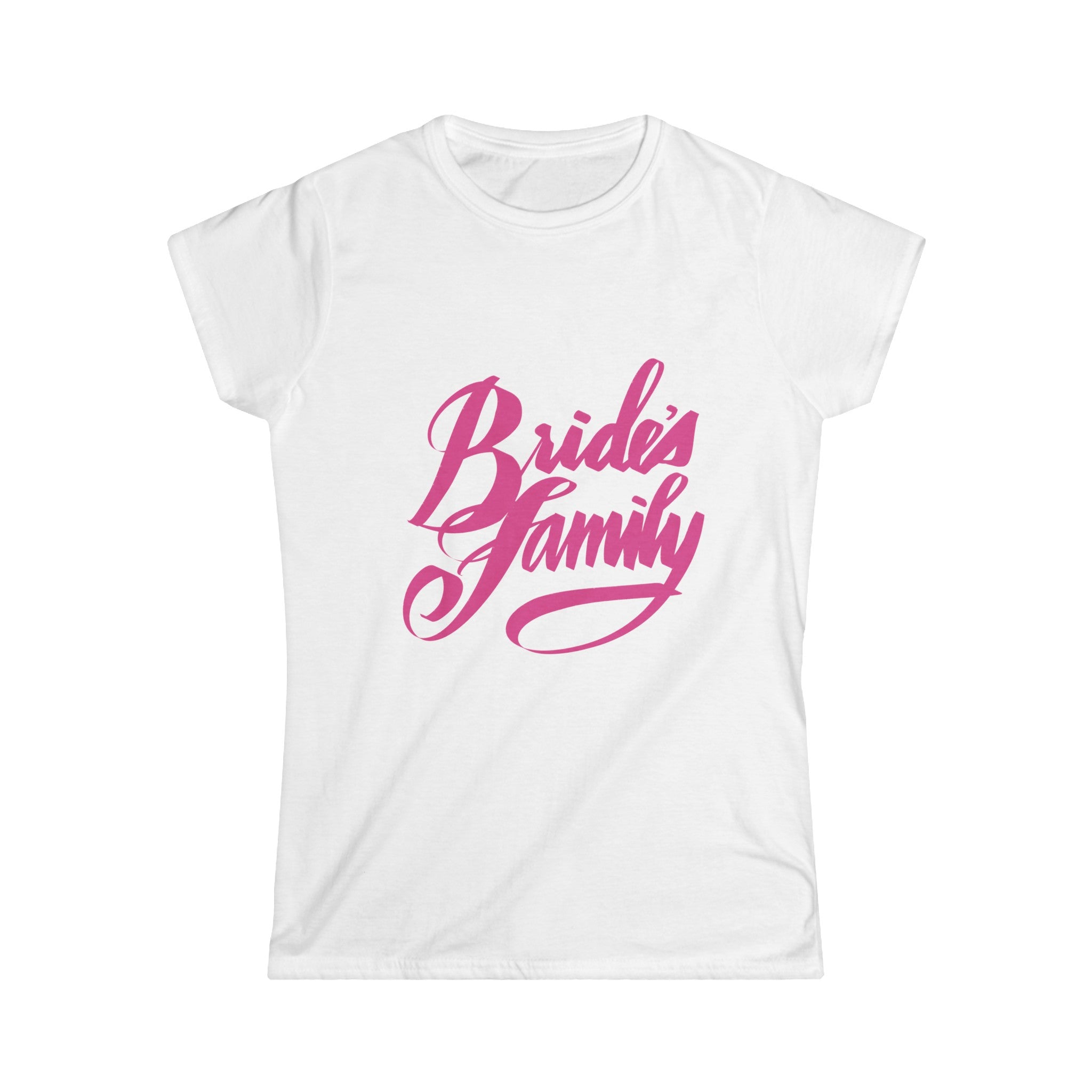 BRIDE’S FAMILY Women's Softstyle Tee