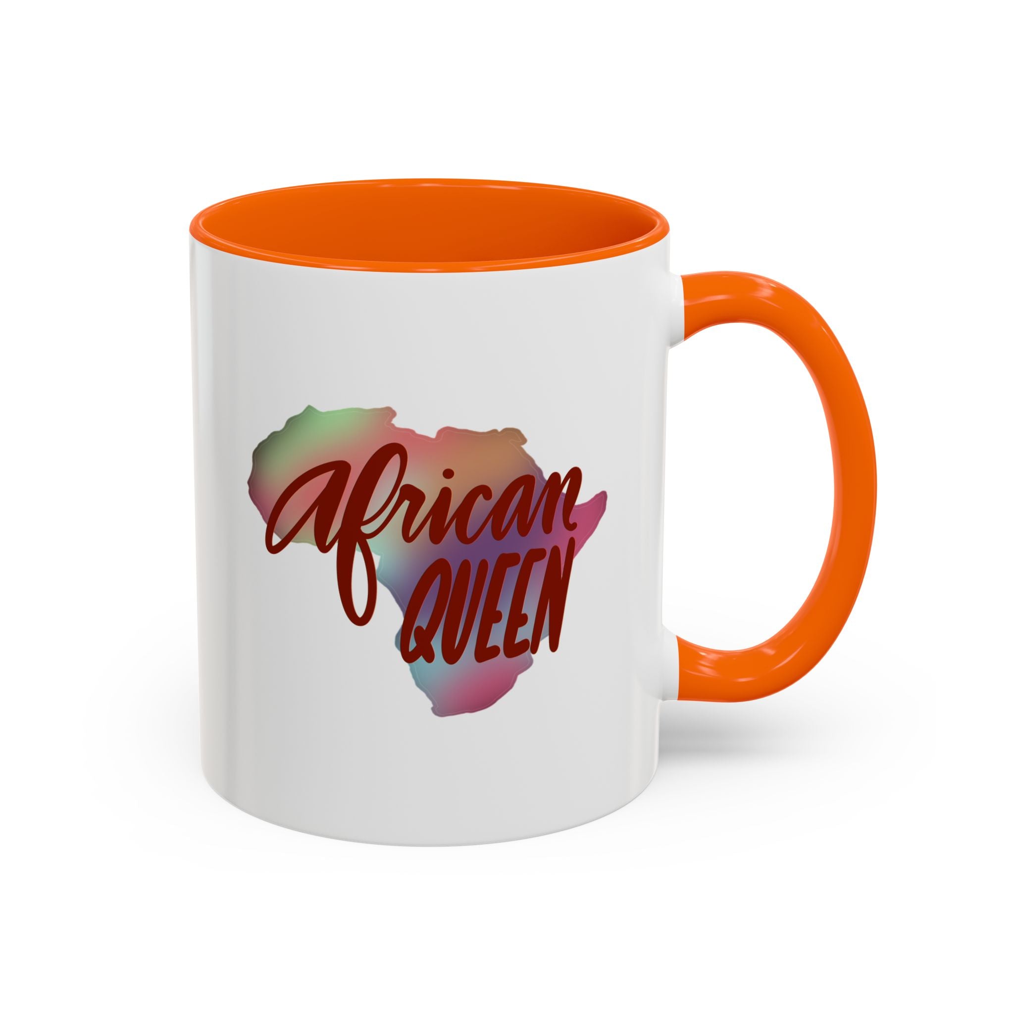 African Queen Accent Coffee Mug - Stylish Ceramic Cup