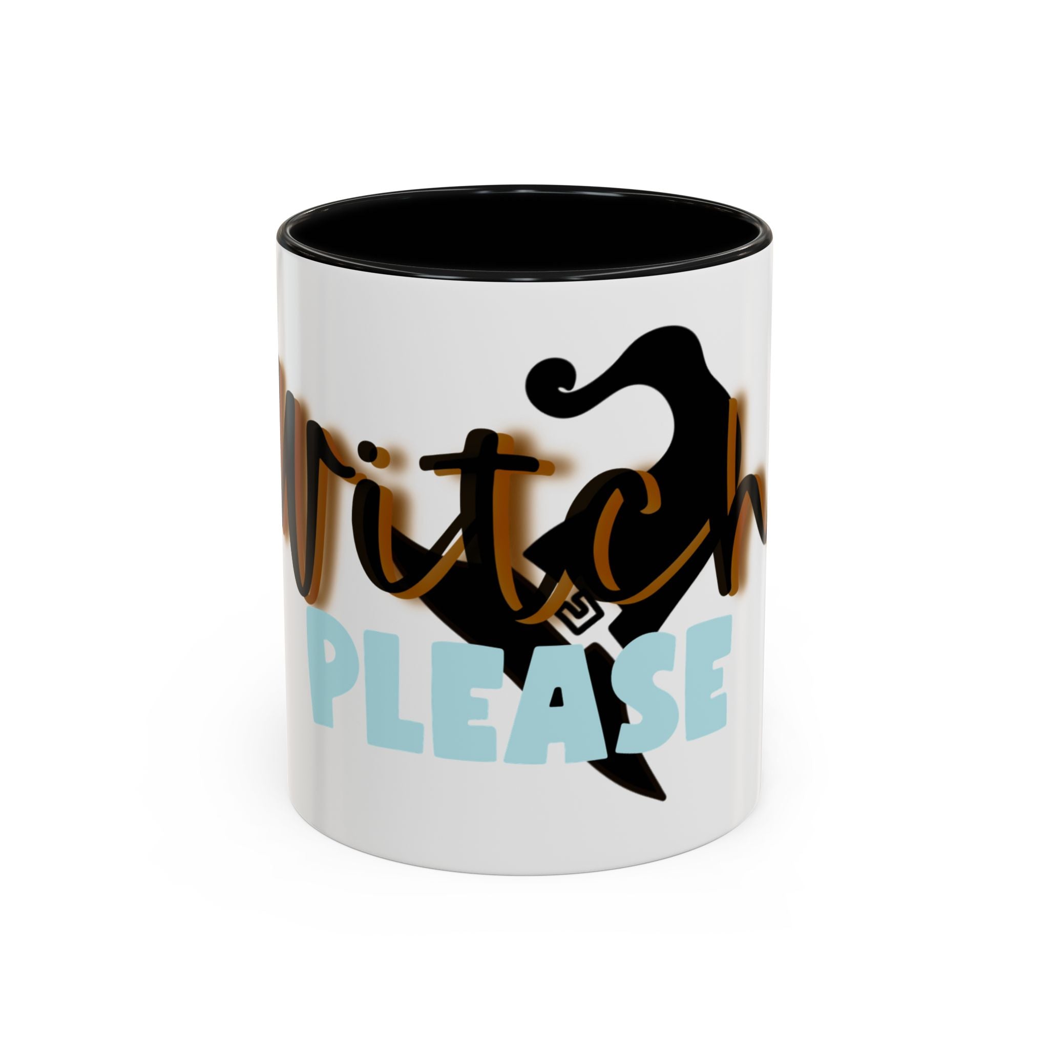 WITCH PLEASE Accent Coffee Mug (11 oz)