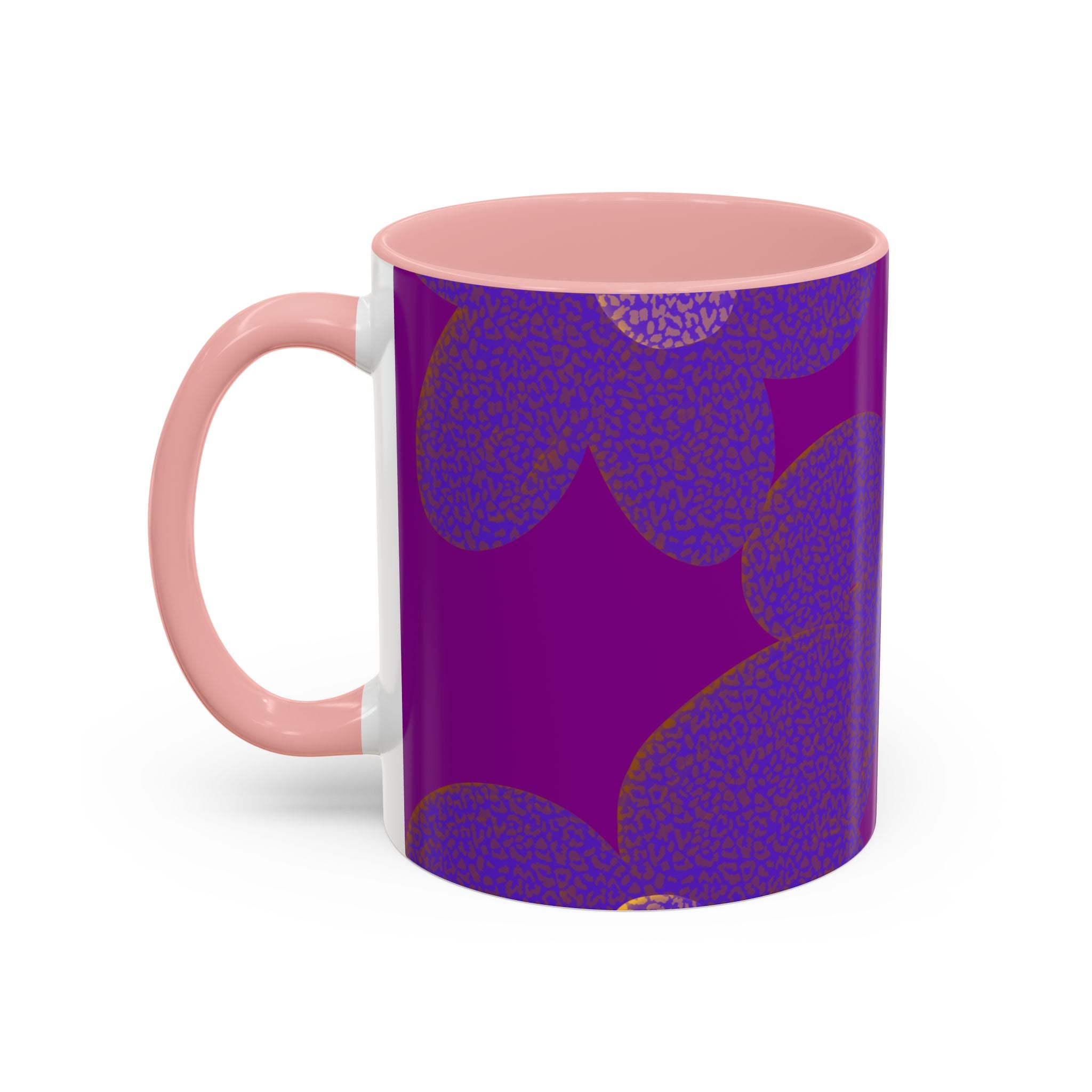 PURPLE FLOWER POWER 11 oz  Coffee Mug