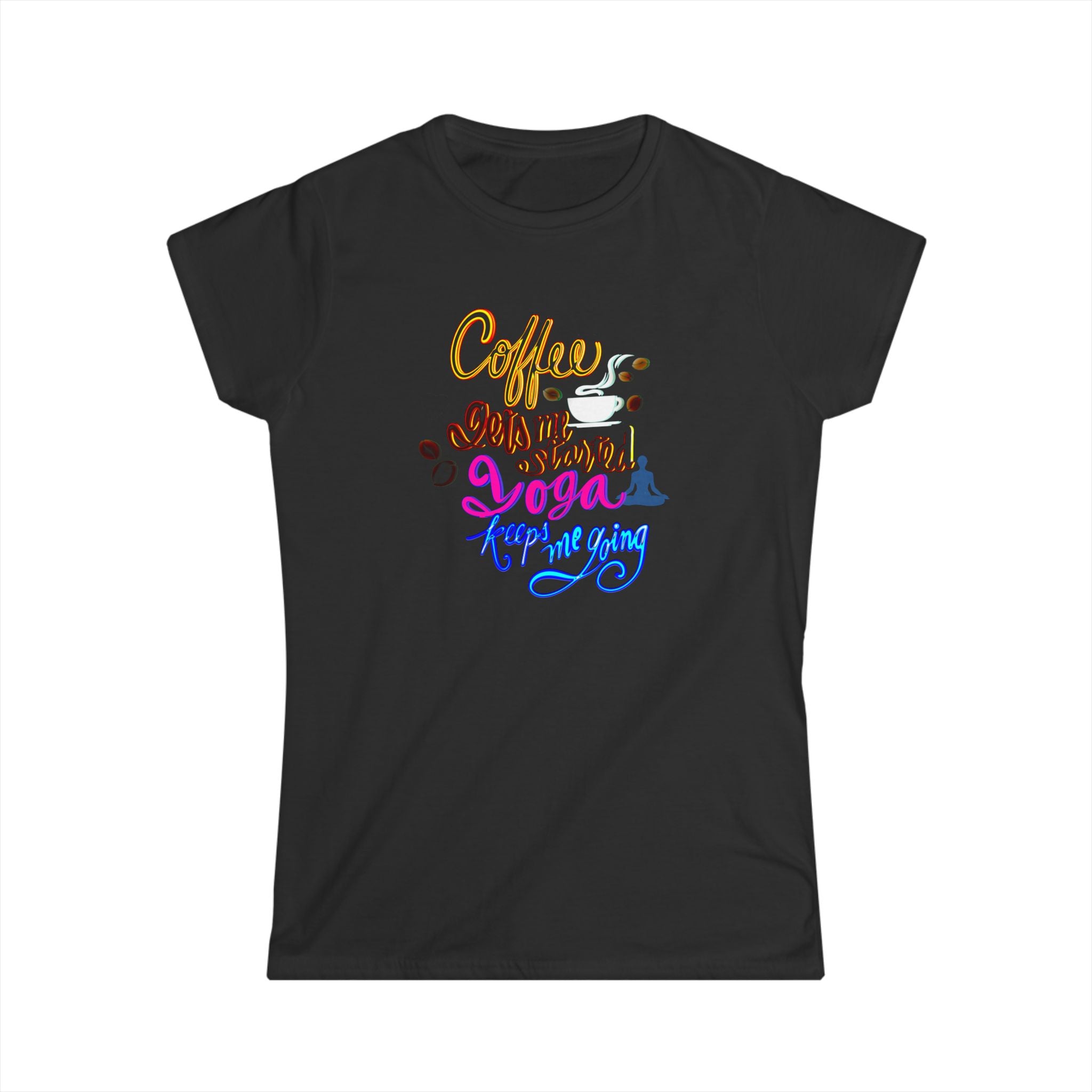 COFFEE AND YOGA Women's Tee