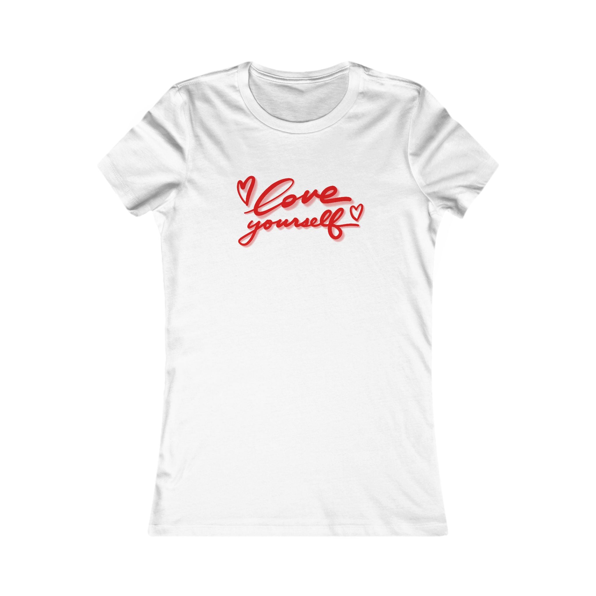 Love Yourself Women's Tee - Inspirational Shirts for Self-Care