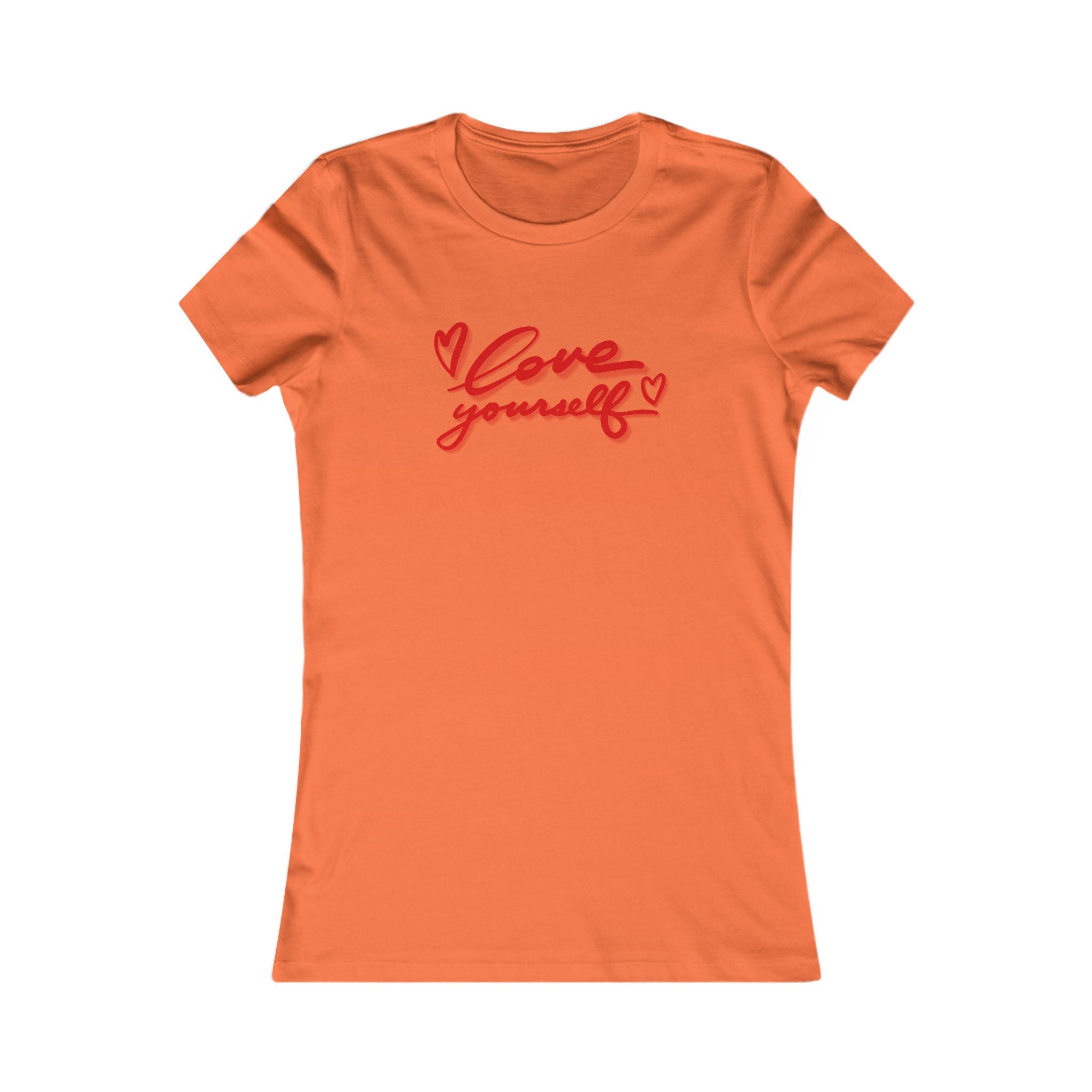 Love Yourself Women's Tee - Inspirational Shirts for Self-Care