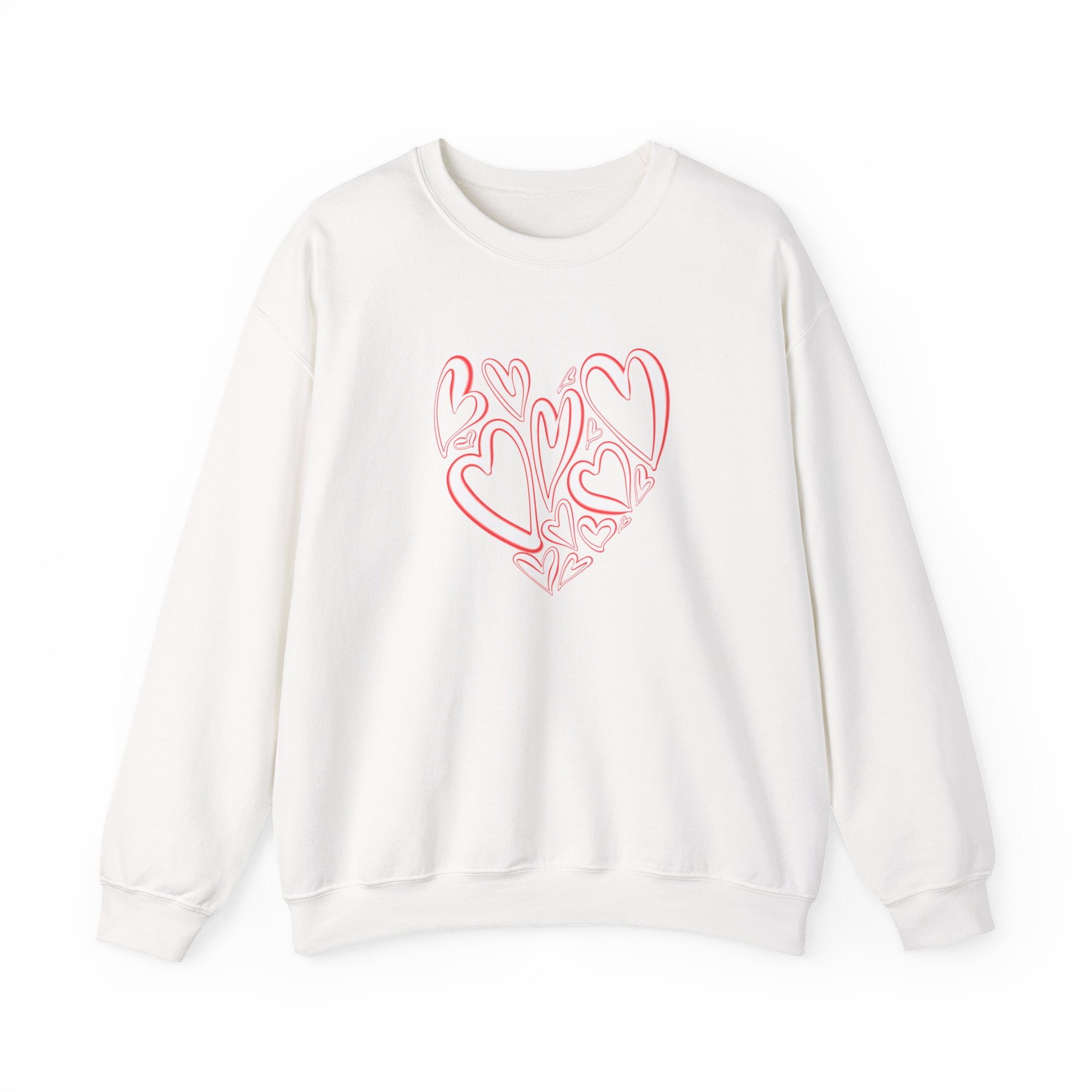 Heart Doodle Crewneck Sweatshirt