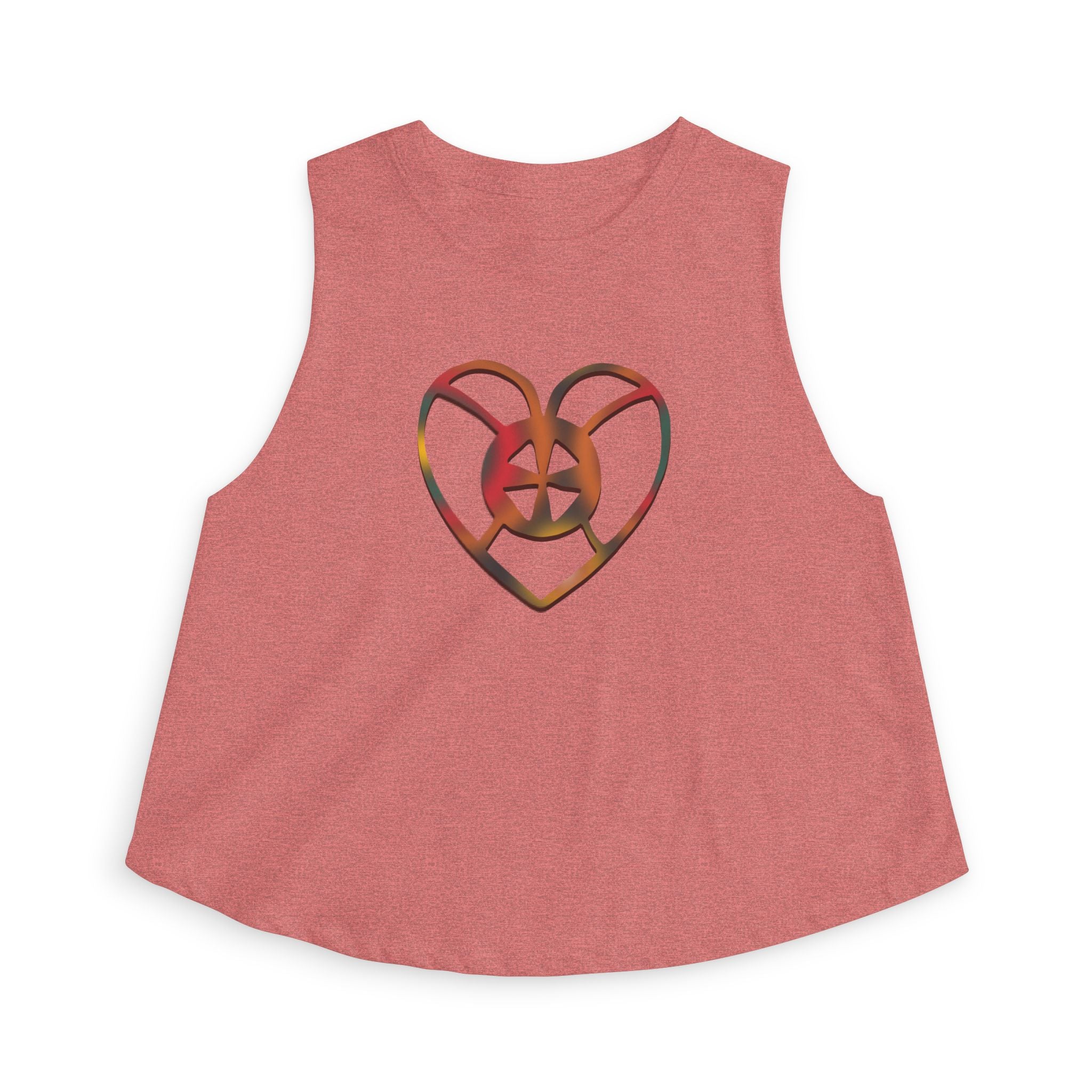 Heart Crop Top —Africana Love Tank