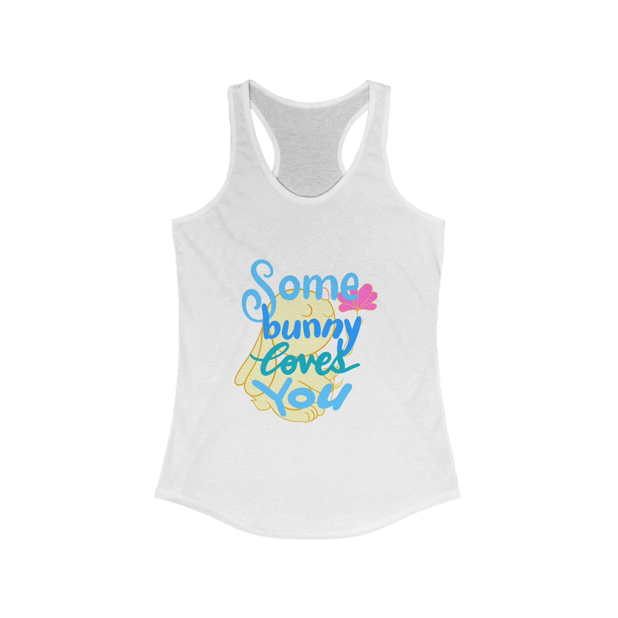 Racerback Tank - Cute Easter Apparel for Women
