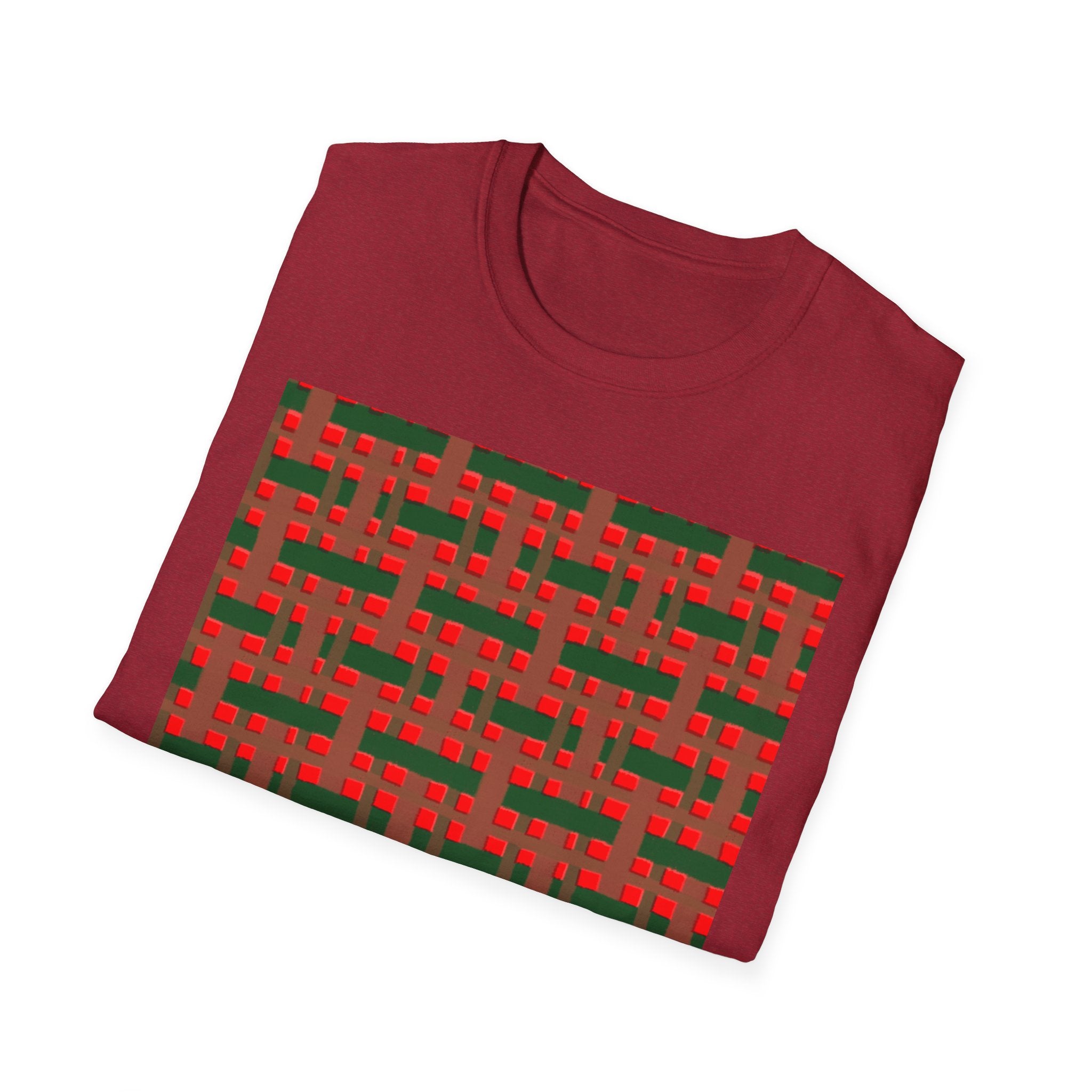 FESTIVE SQUARES TEE