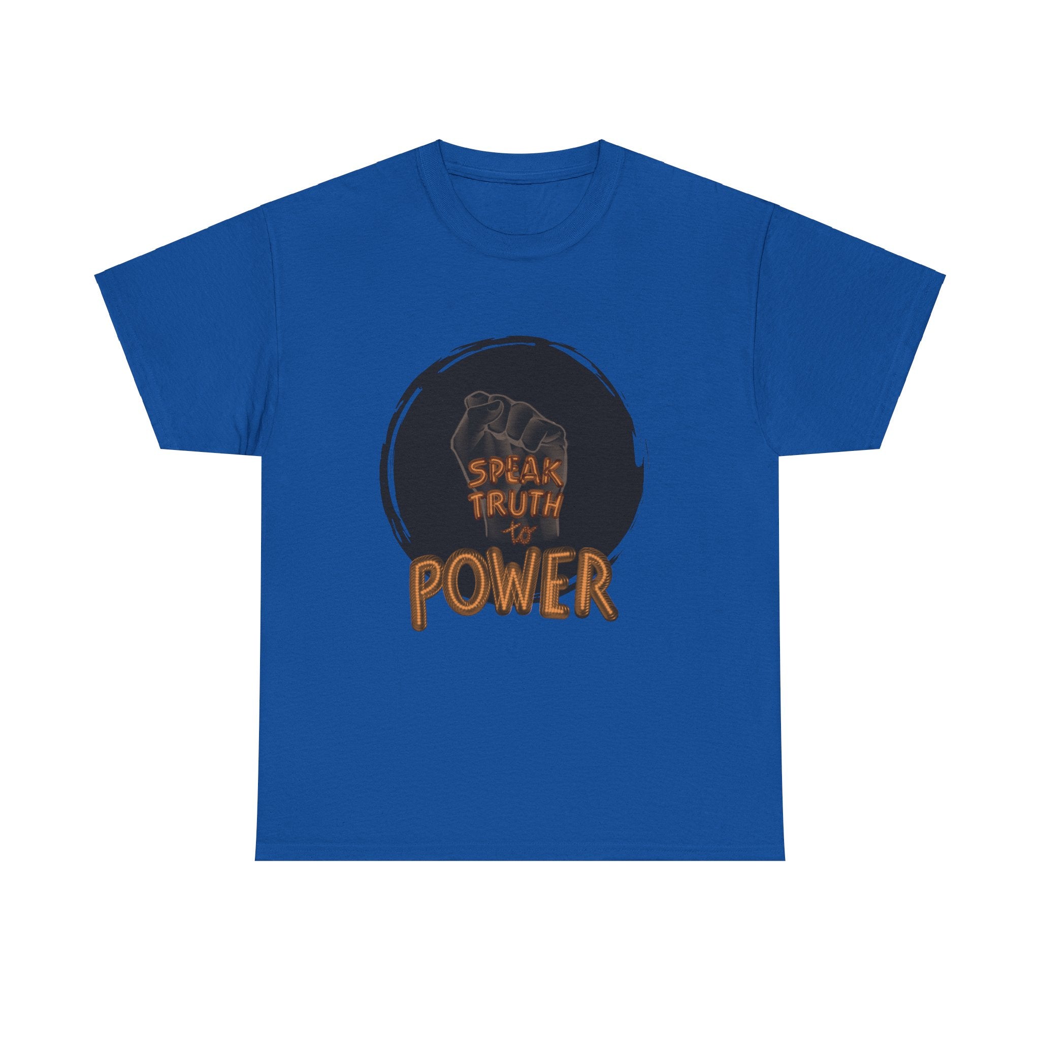 SPEAK TRUTH TO POWER Unisex Heavy Cotton Tee