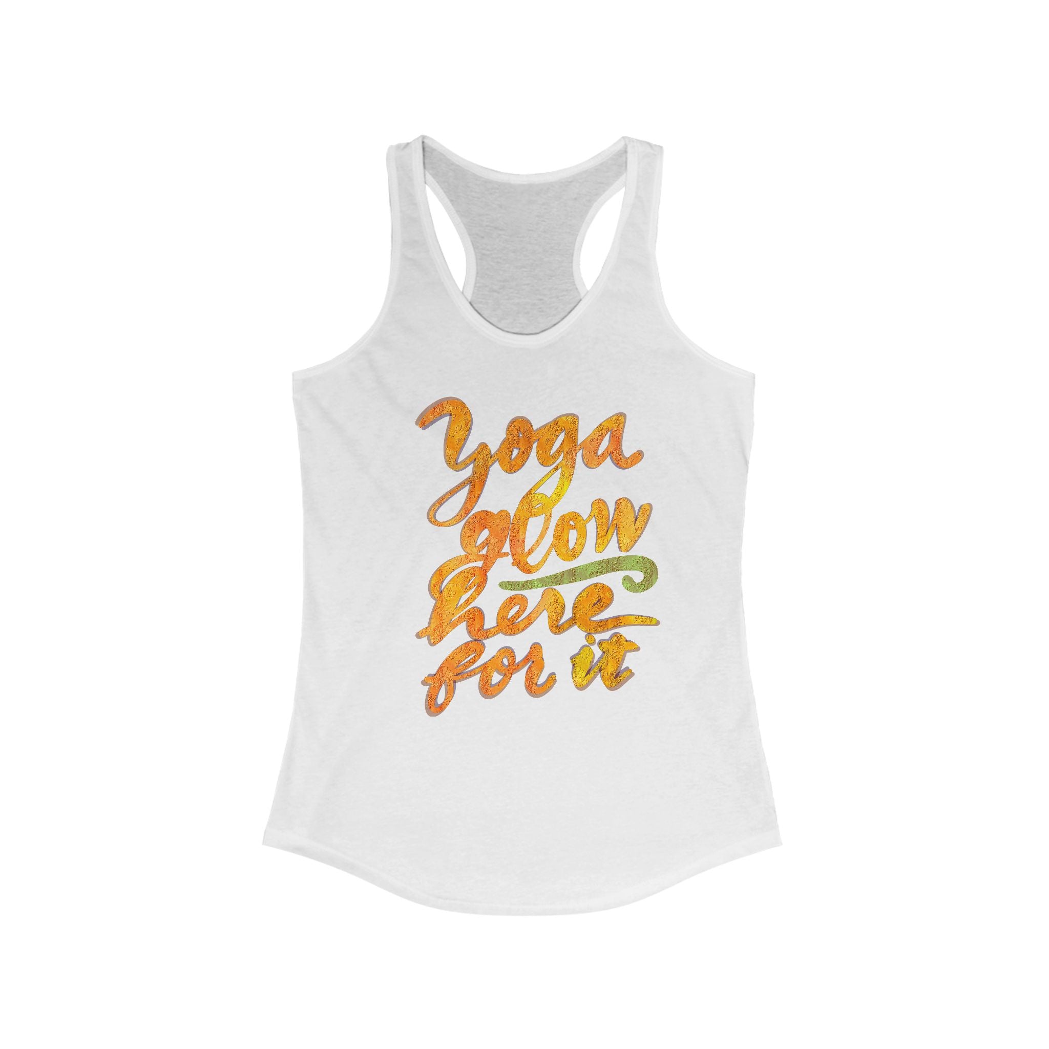 YOGA GLOW RACERBACK TANK