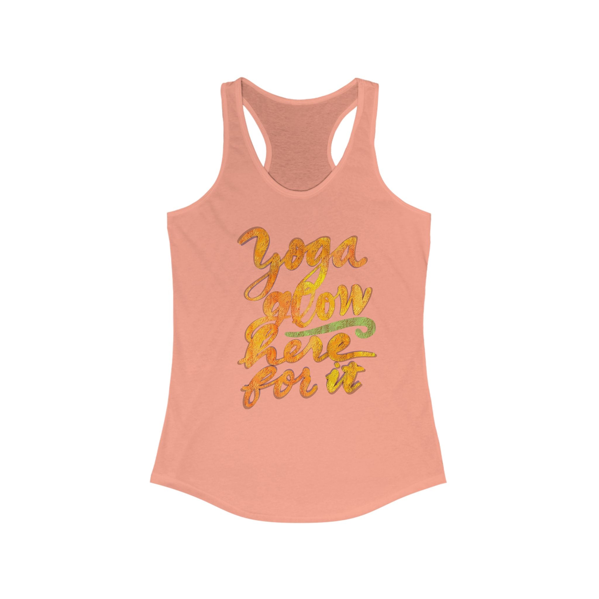 YOGA GLOW RACERBACK TANK