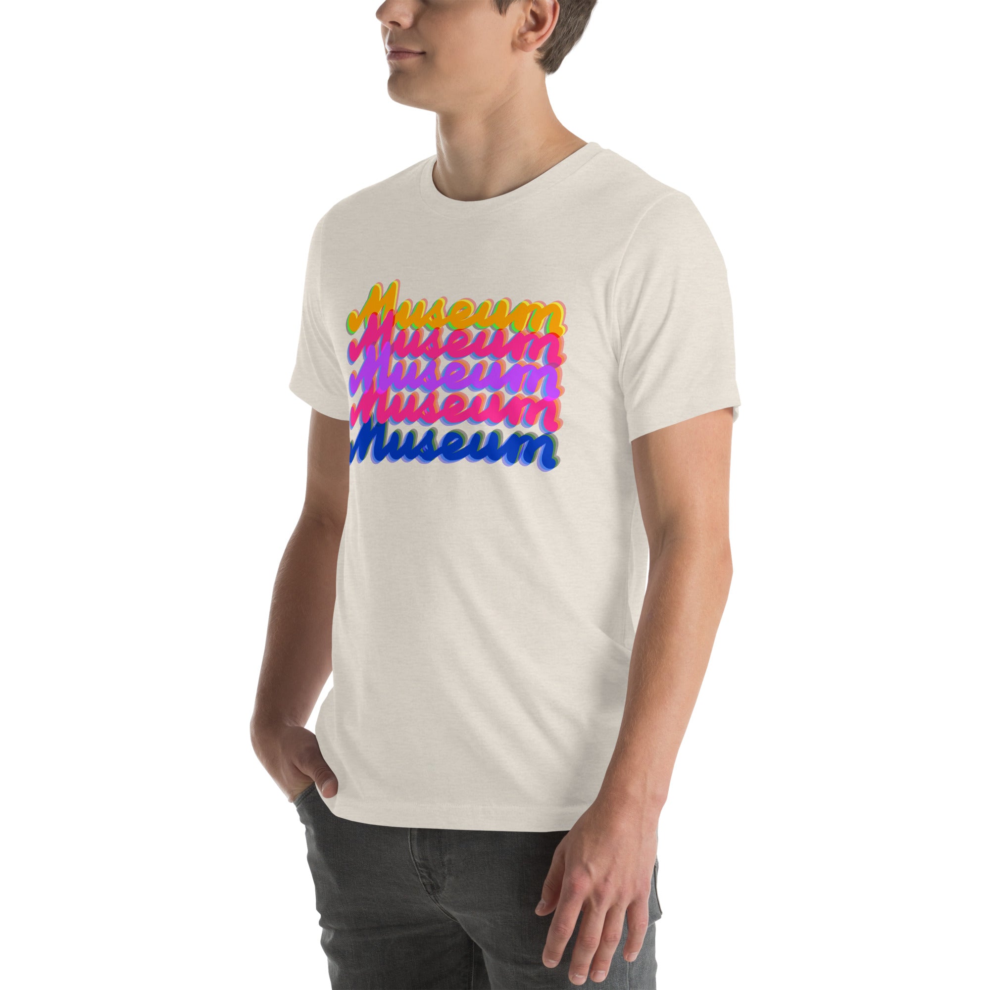 MANY MUSEUMS Unisex t-shirt