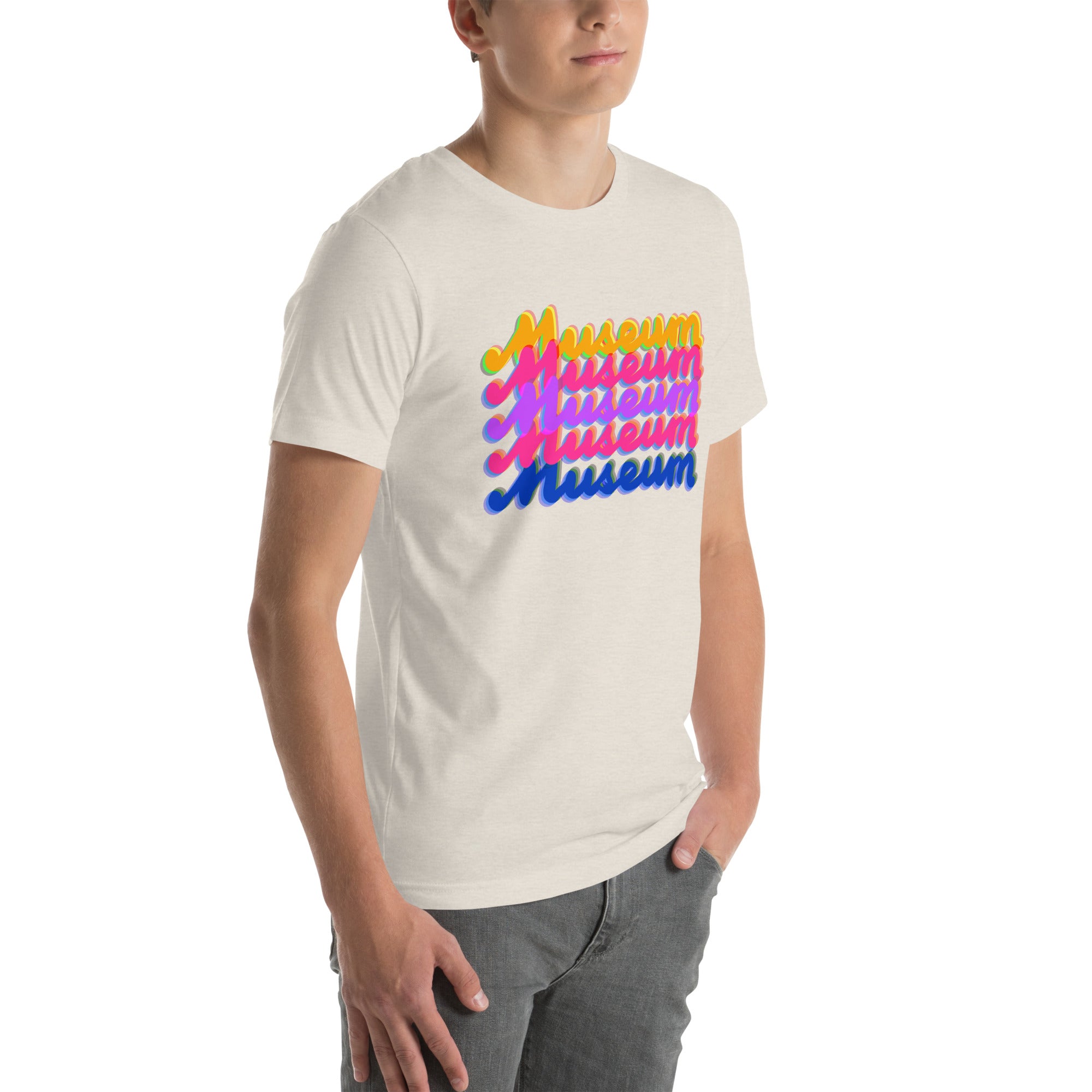 MANY MUSEUMS Unisex t-shirt